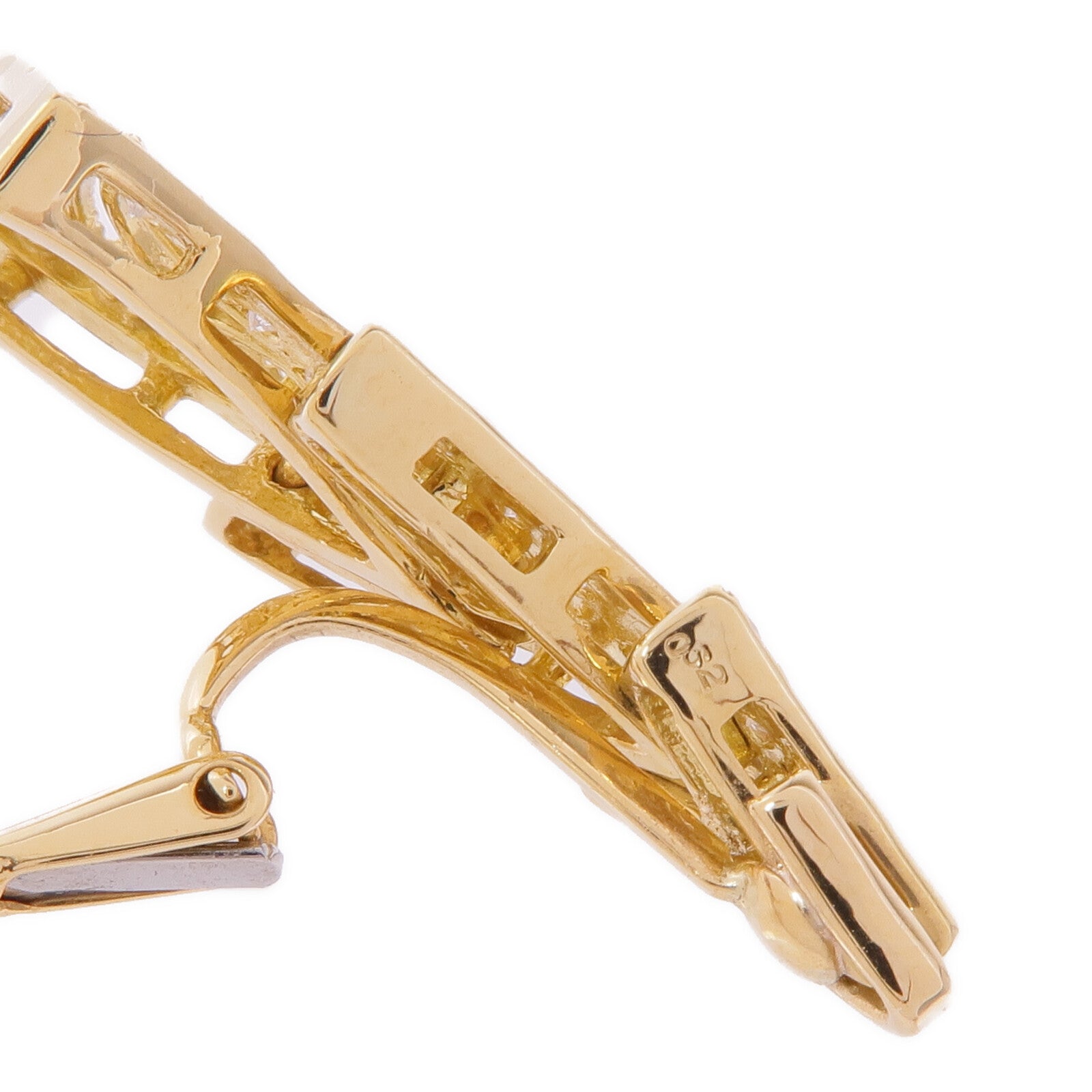 JEWELRY 18K黃金Earrings鑽石耳環