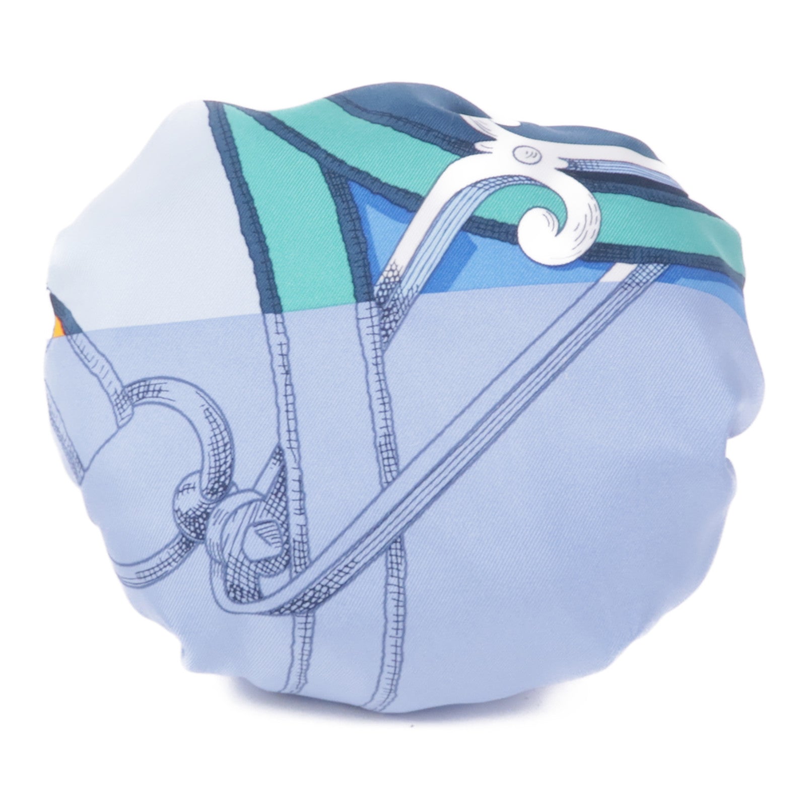 HERMES 絲質Reversible Silk Coin Purse GM零錢包