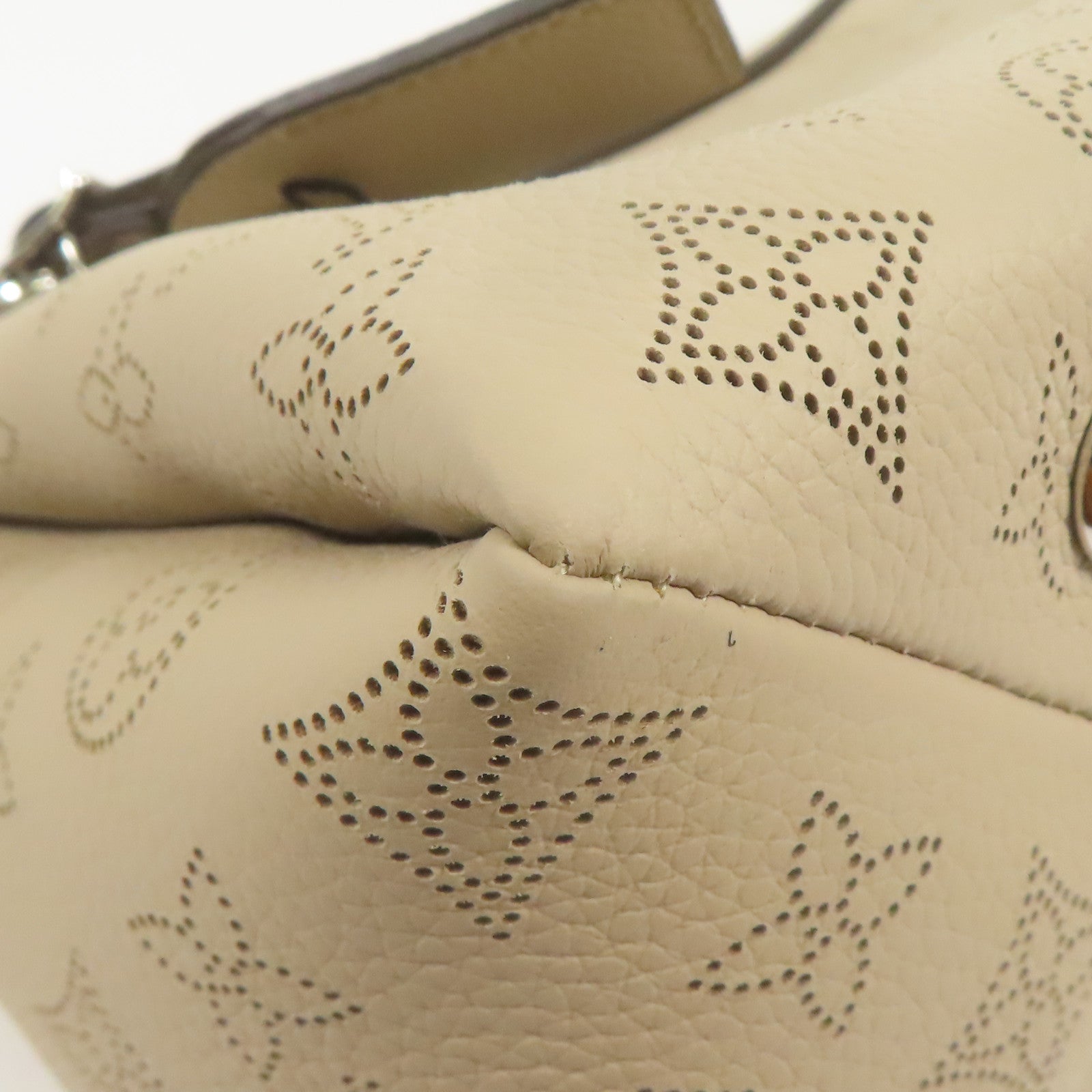 LOUIS VUITTON Mahina Hand It All PM銀扣手挽肩背兩用袋