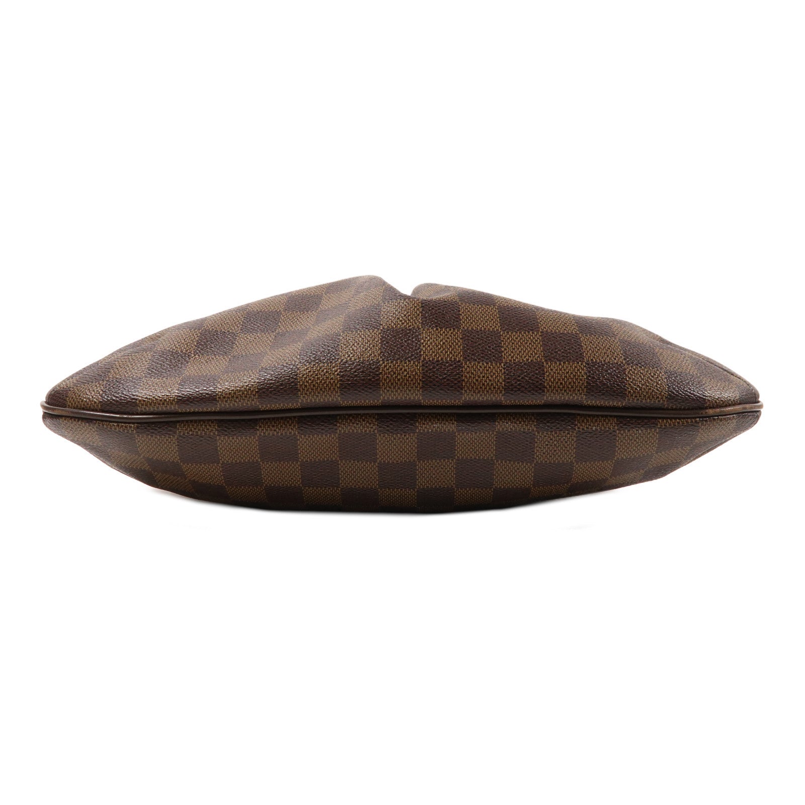 LOUIS VUITTON Damier Bloomsbury PM金扣肩背袋棕色