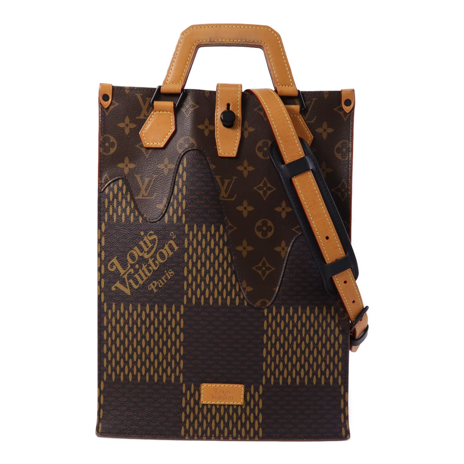 LOUIS VUITTON 【激減優惠】Monogram LV x Nigo Mini Tote手挽肩背兩用袋