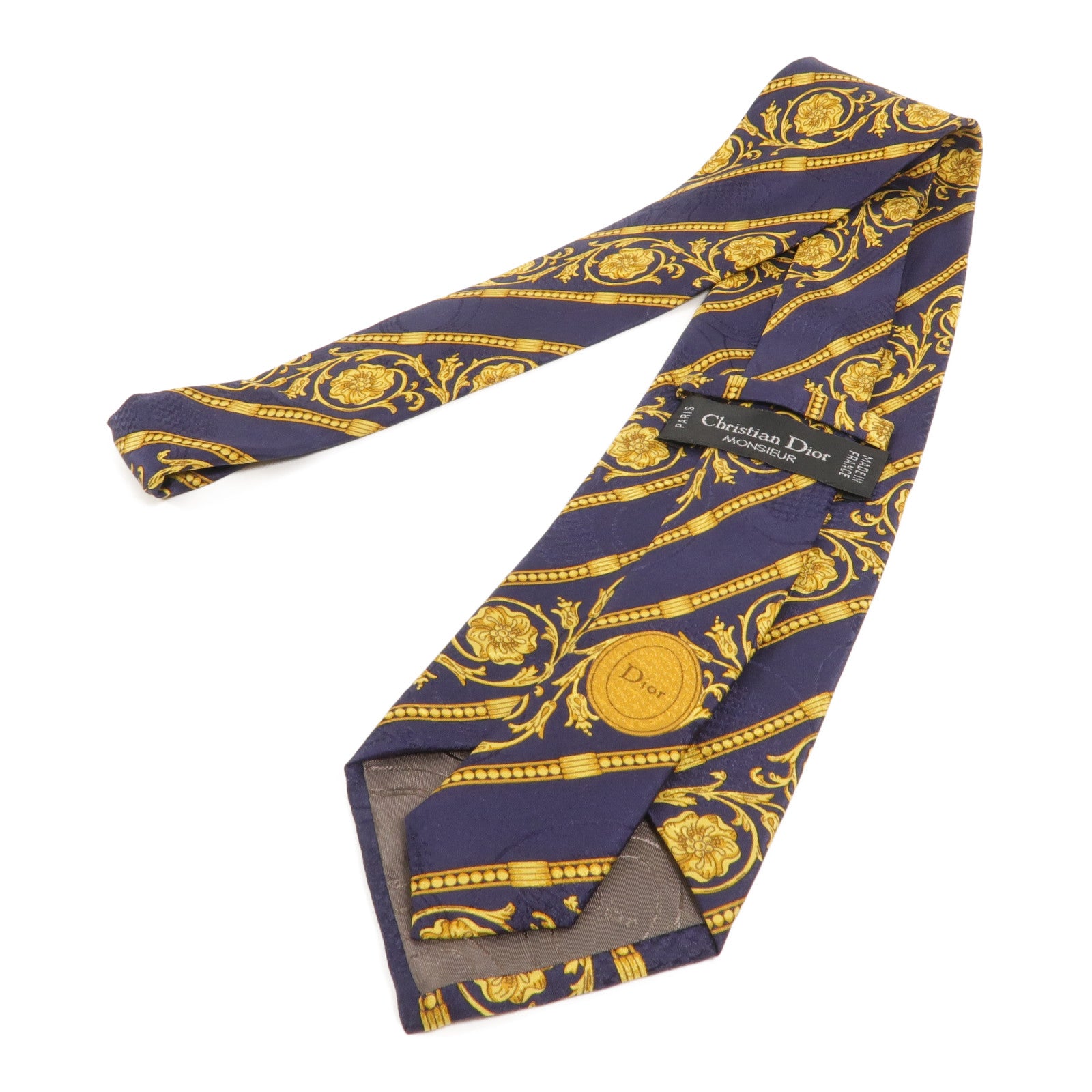 Dior 絲質Monsieur Tie & Pocket Square領帶