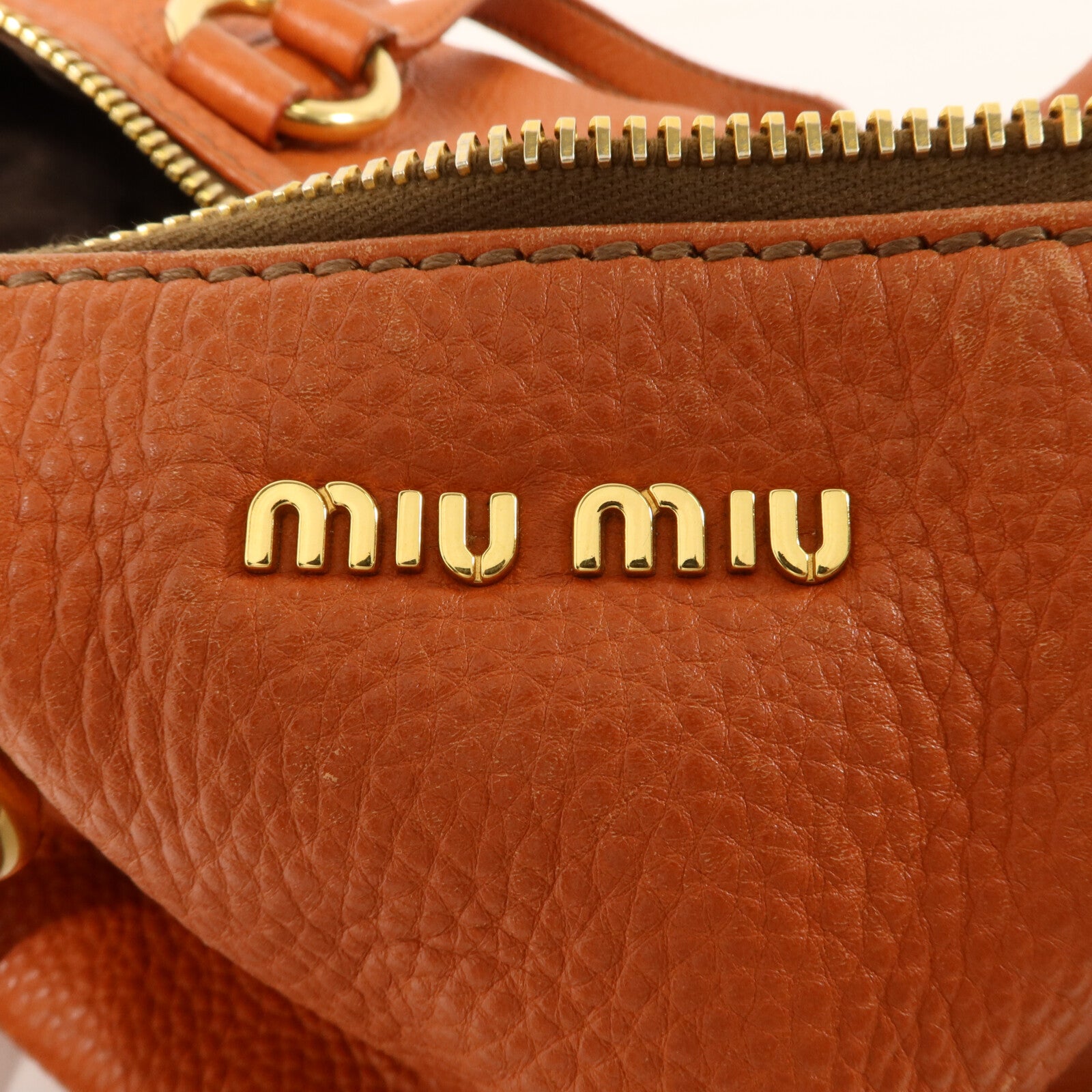 Miu Miu 牛皮皮革Shoulder Bag手挽肩背兩用袋