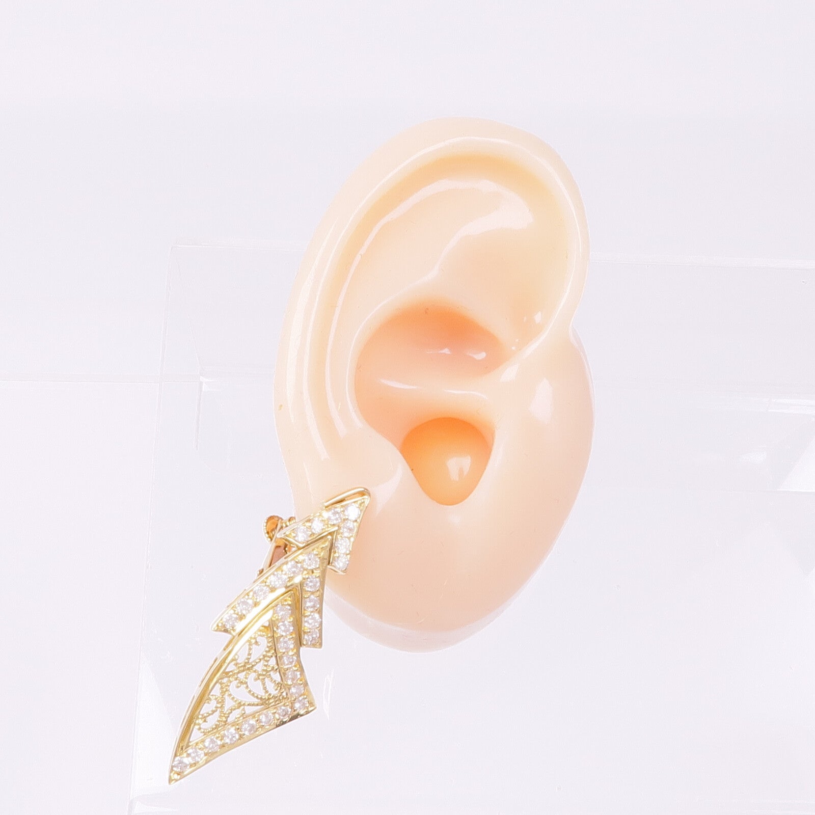 JEWELRY 18K黃金Earrings鑽石耳環