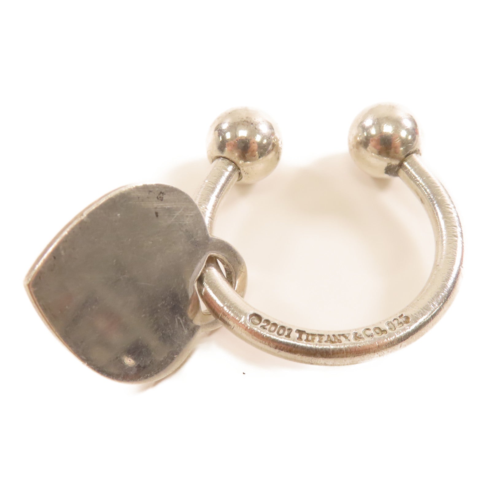 TIFFANY＆CO 925純銀Key Ring鎖匙扣銀色