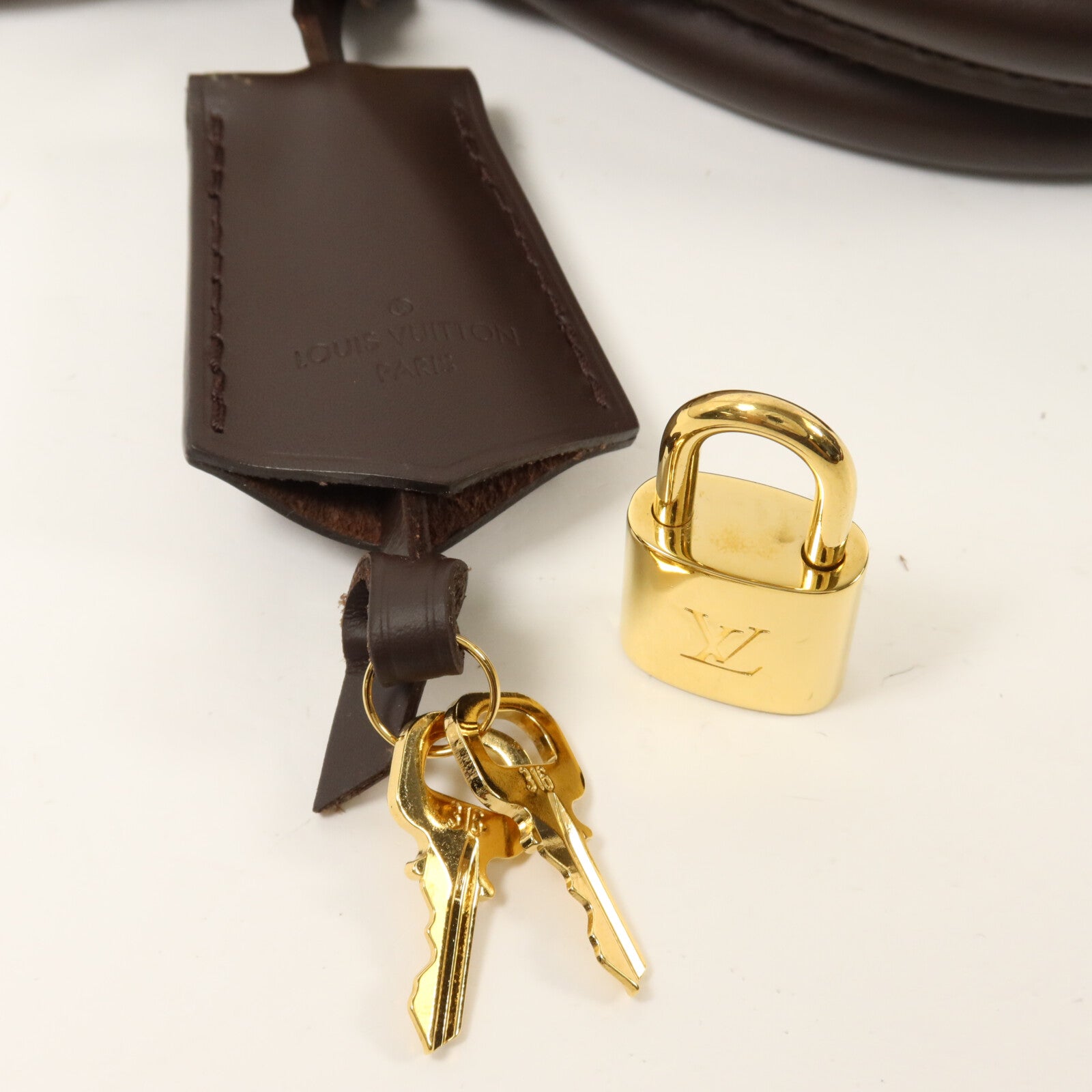 LOUIS VUITTON Damier Alma BB手挽肩背兩用袋