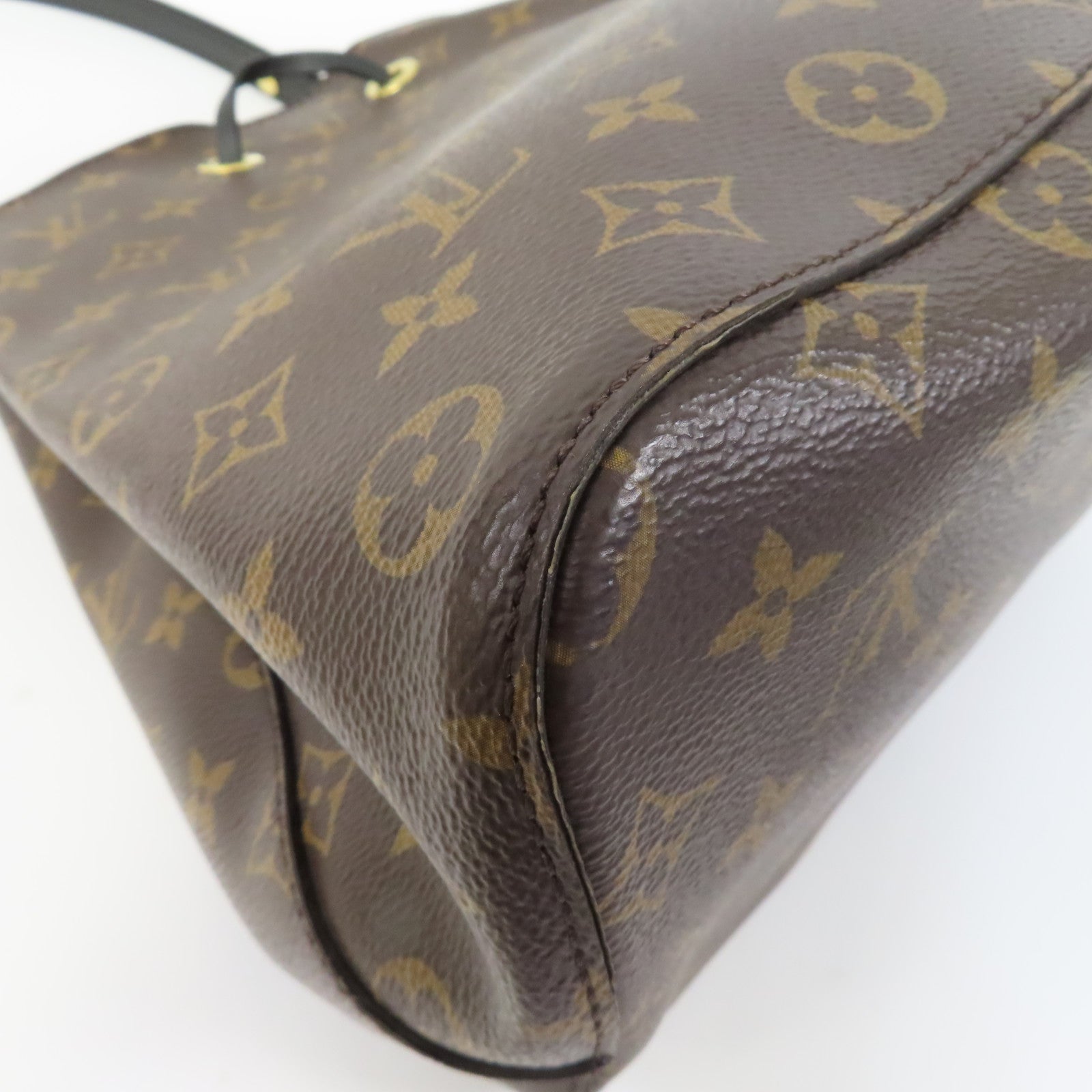 LOUIS VUITTON Monogram Neo Noe MM金扣肩背袋啡色