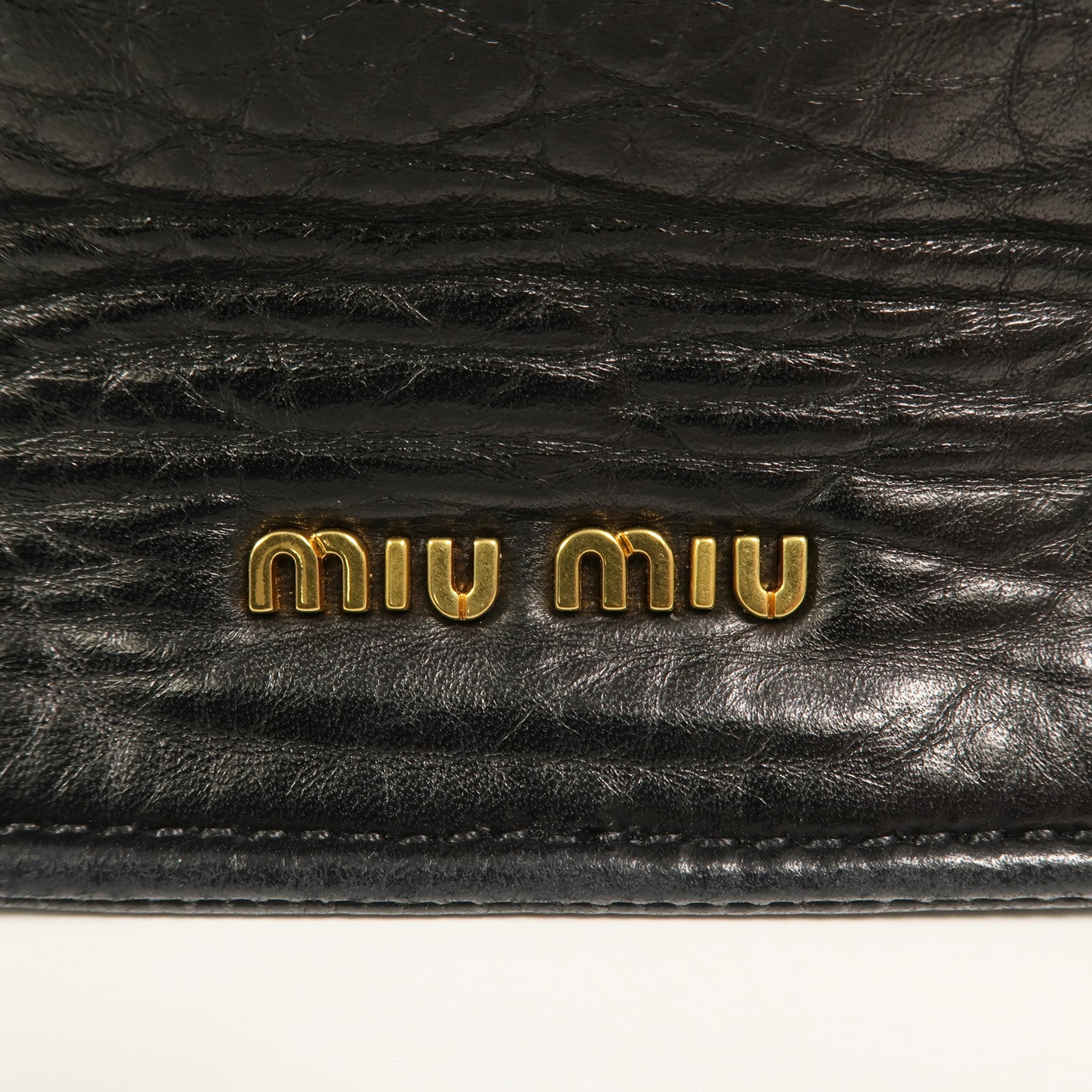 Miu Miu 牛皮皮革Shoulder Bag手挽肩背兩用袋