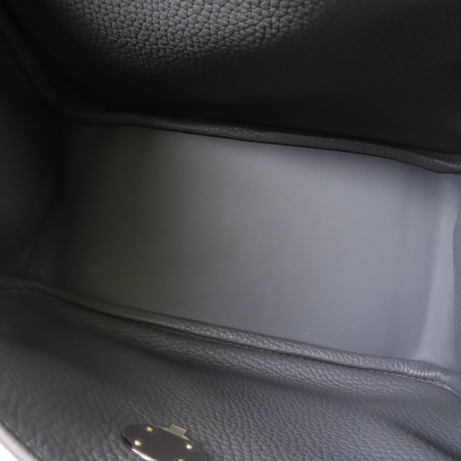 HERMES Clemence皮革Lindy 26手挽肩背兩用袋85 Ardoise