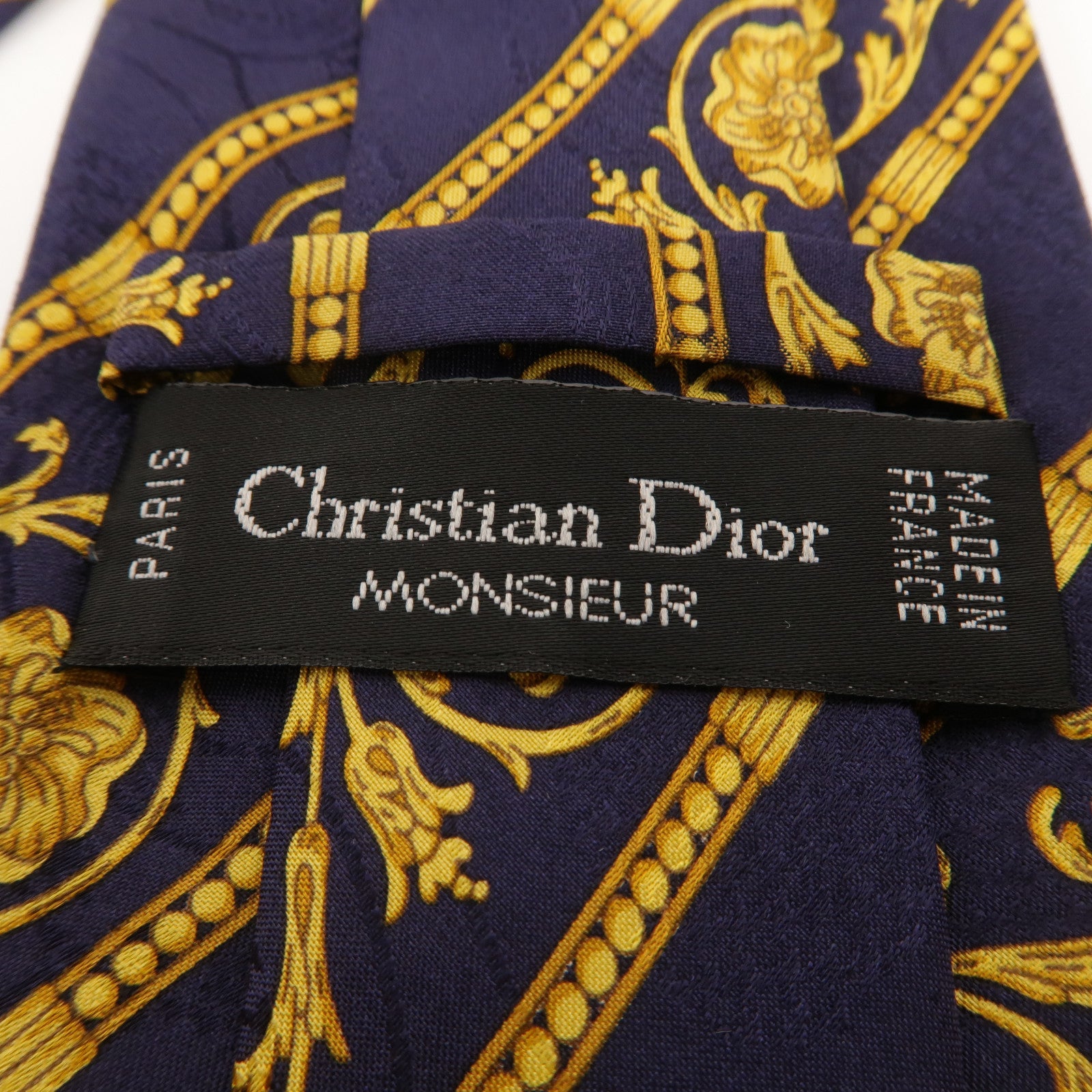 Dior 絲質Monsieur Tie & Pocket Square領帶