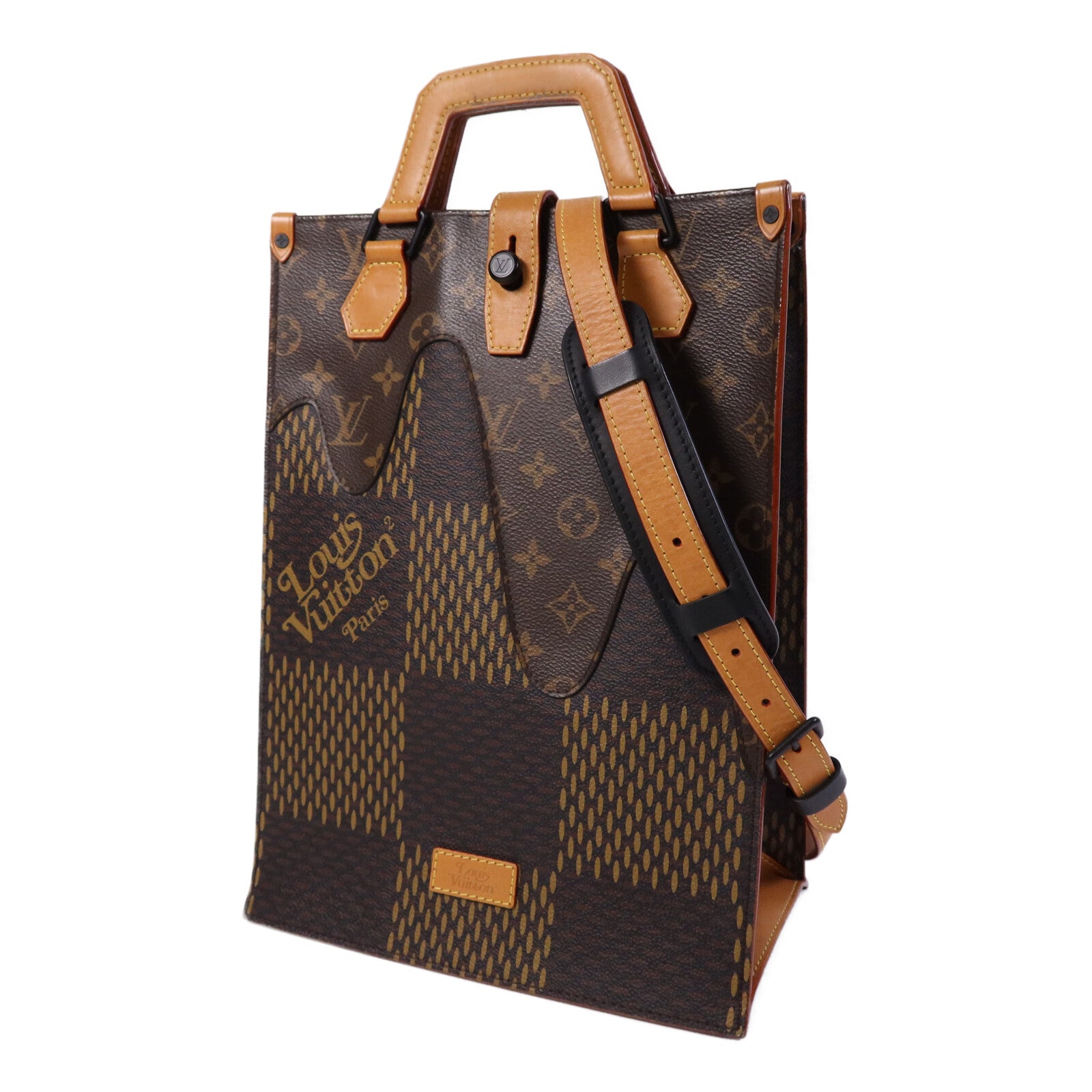 LOUIS VUITTON 【激減優惠】Monogram LV x Nigo Mini Tote手挽肩背兩用袋