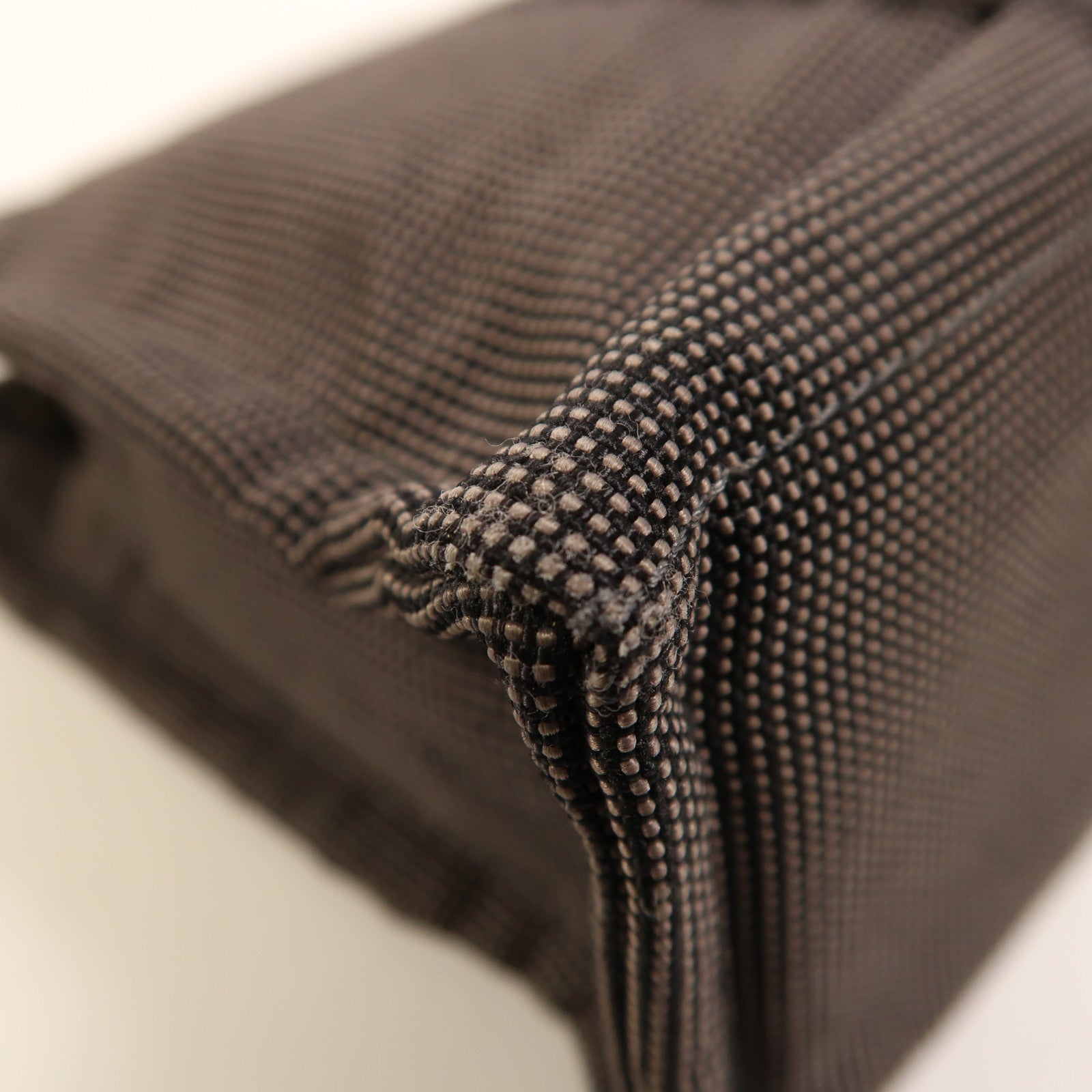 HERMES 帆布Herline銀扣手挽袋