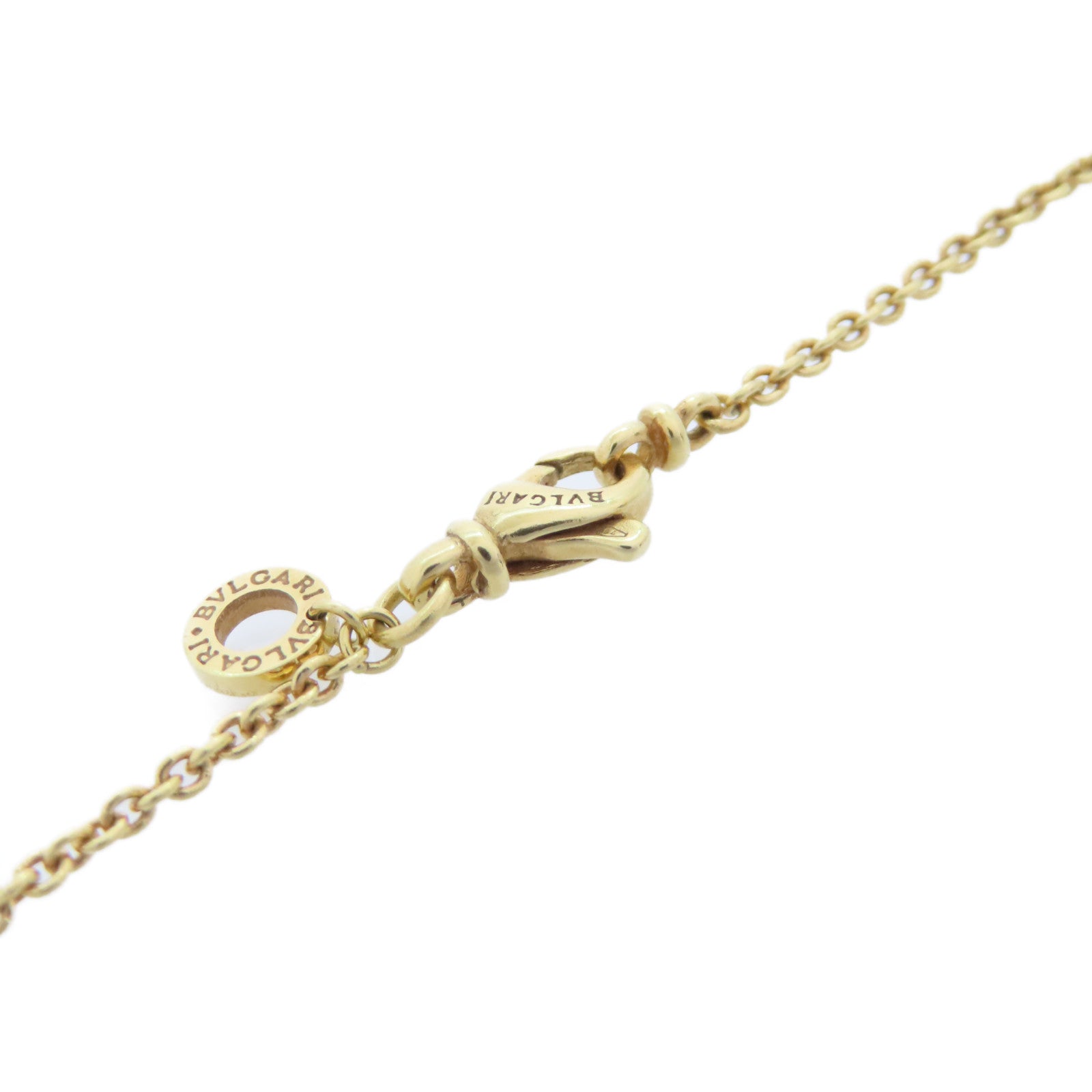 BVLGARI 18K黃金B-zero1 Necklace金扣項鏈