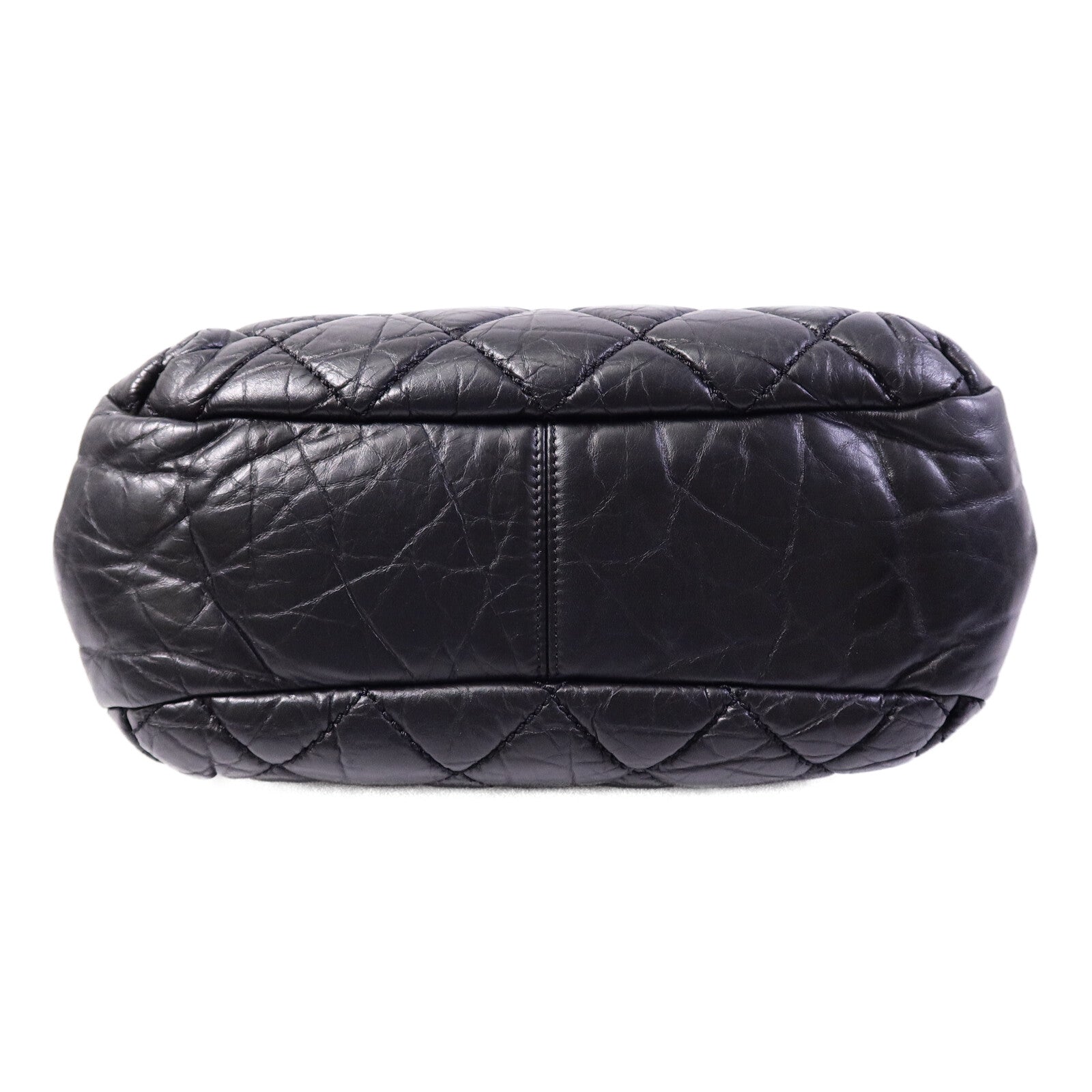 CHANEL Tweed/牛皮皮革Chain Shoulder Bag鏈帶肩背袋