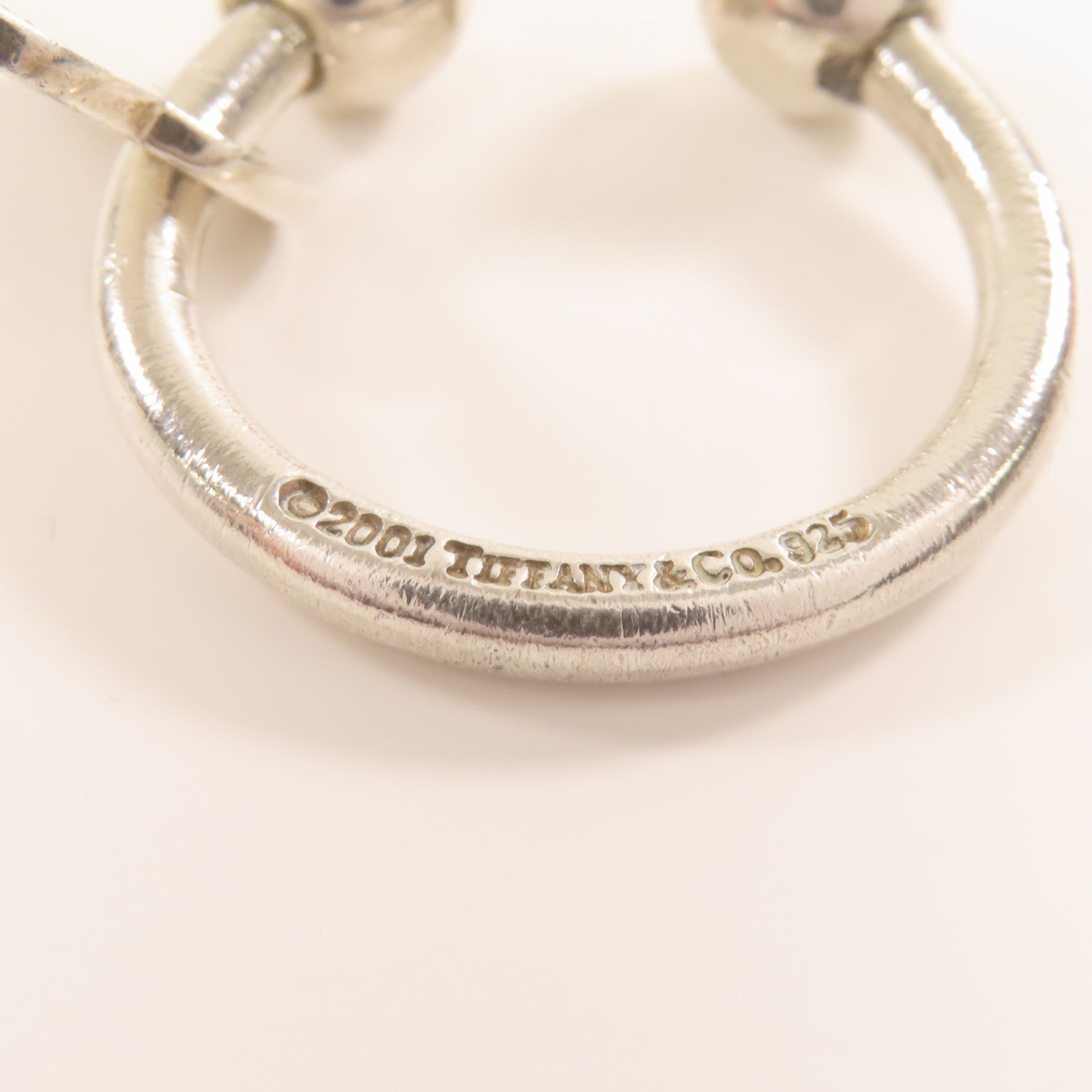 TIFFANY＆CO 925純銀Key Ring鎖匙扣銀色