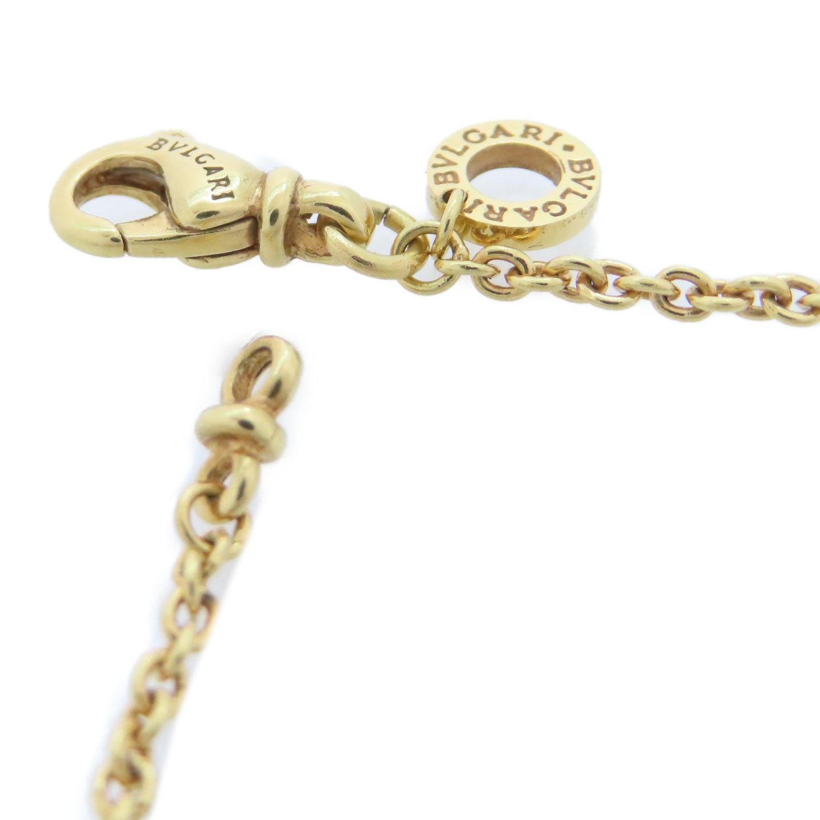 BVLGARI 18K黃金B-zero1 Necklace金扣項鏈