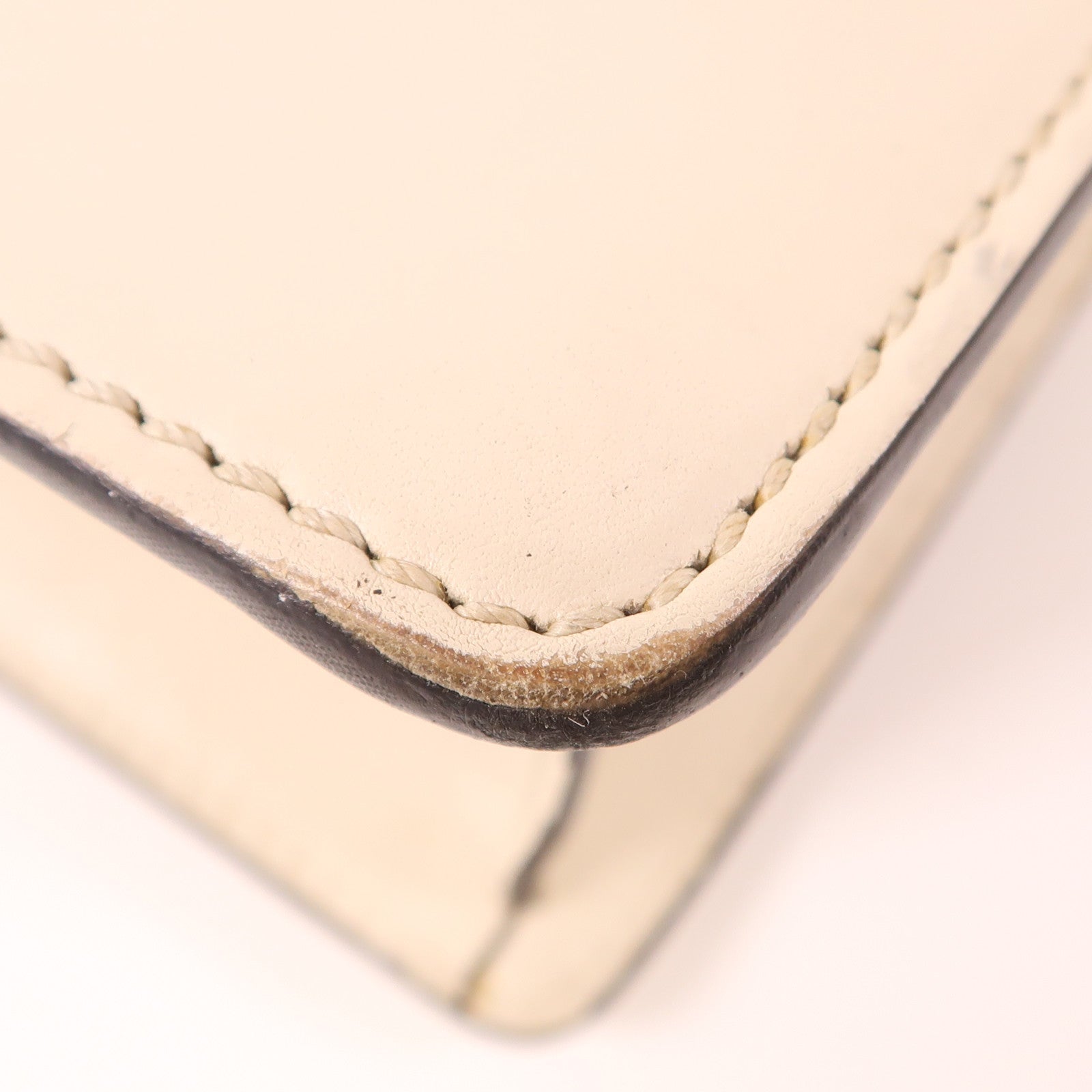 GUCCI GG GHW Sylvie Chain Shoulder Bag 431666 Calfskin Leather Beige