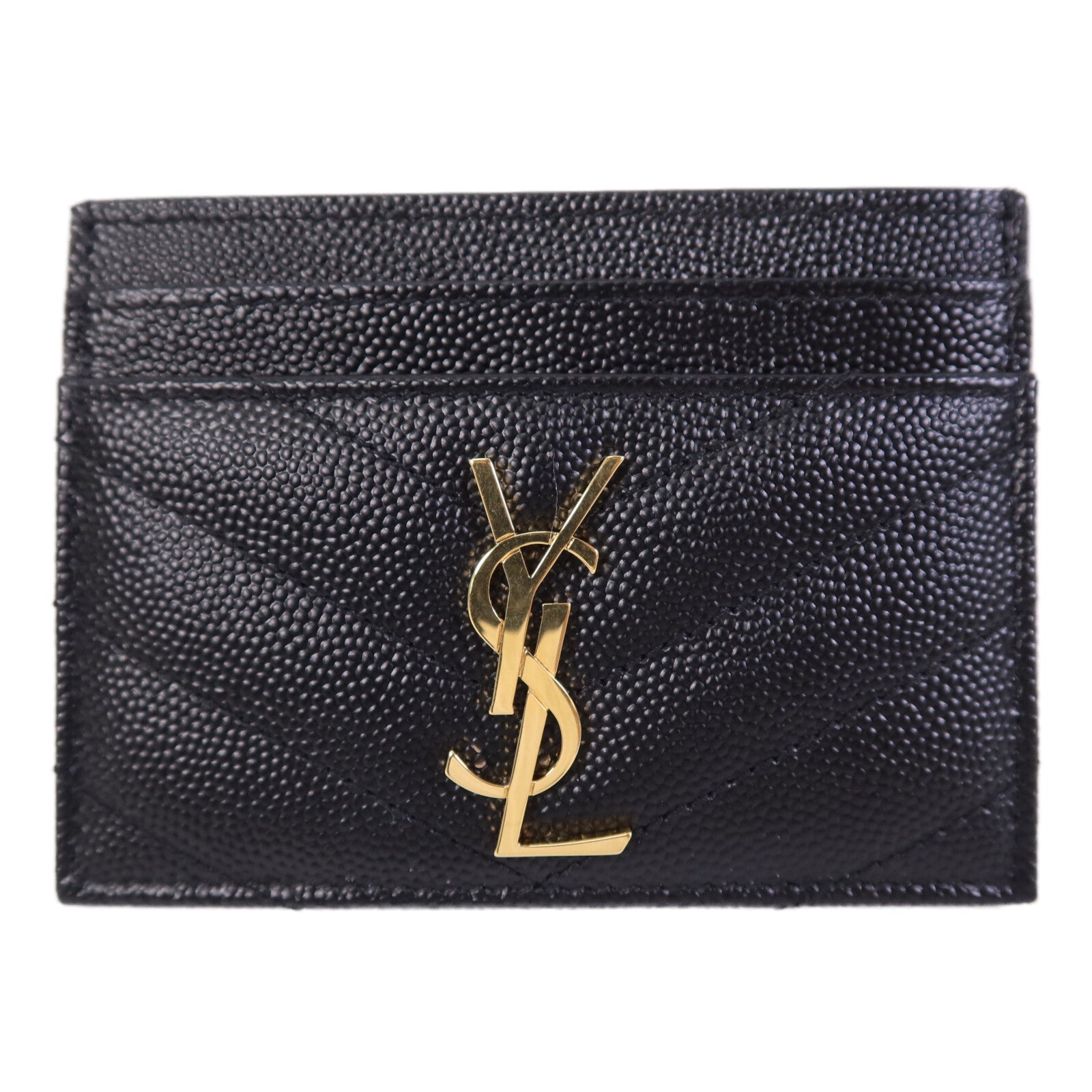 YVES SAINT LAURENT 牛皮皮革Card Case卡片套