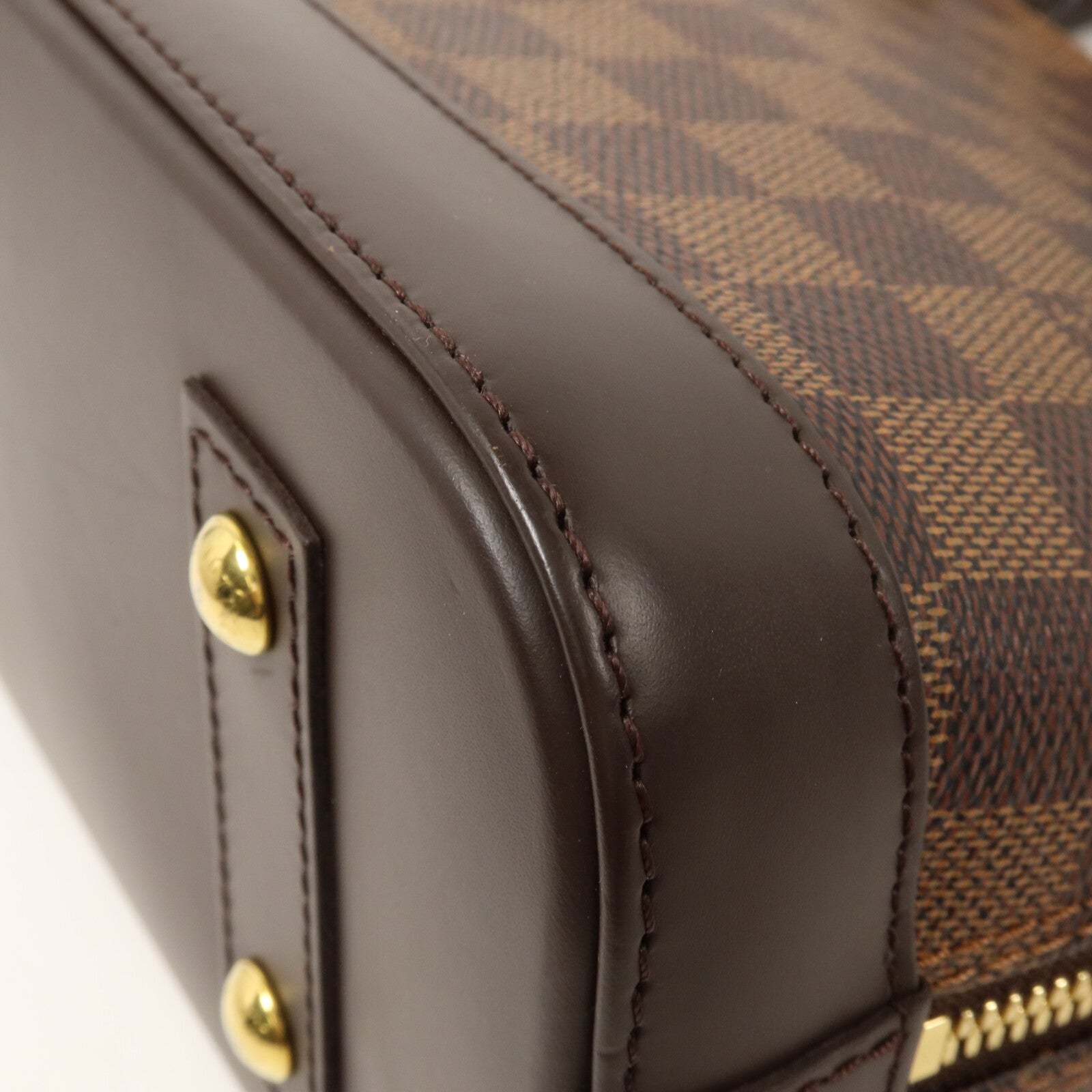 LOUIS VUITTON Damier Alma BB手挽肩背兩用袋