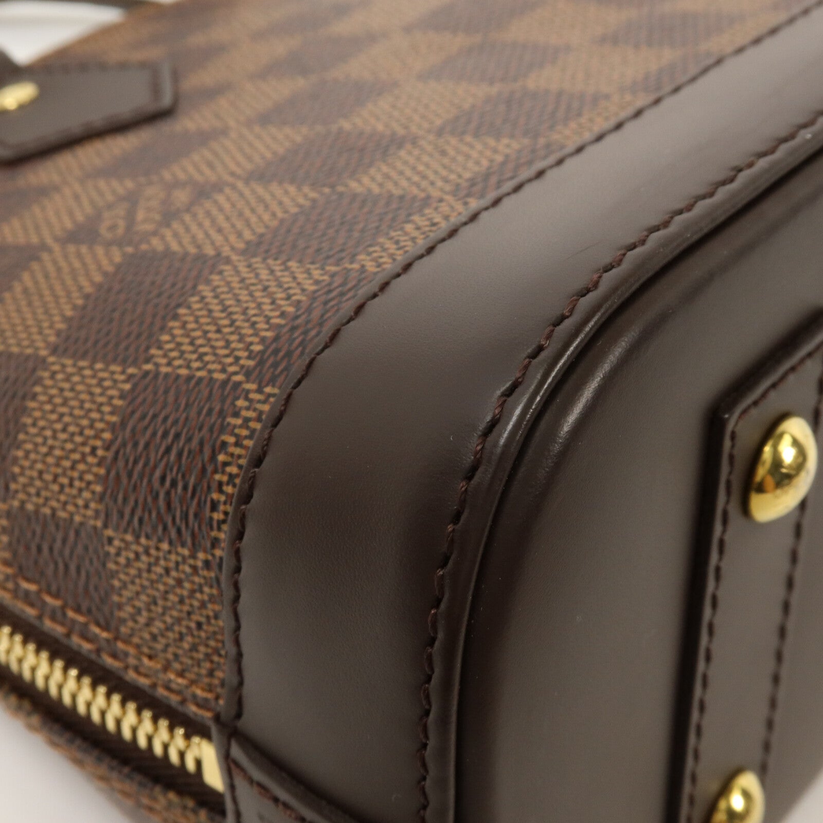 LOUIS VUITTON Damier Alma BB手挽肩背兩用袋