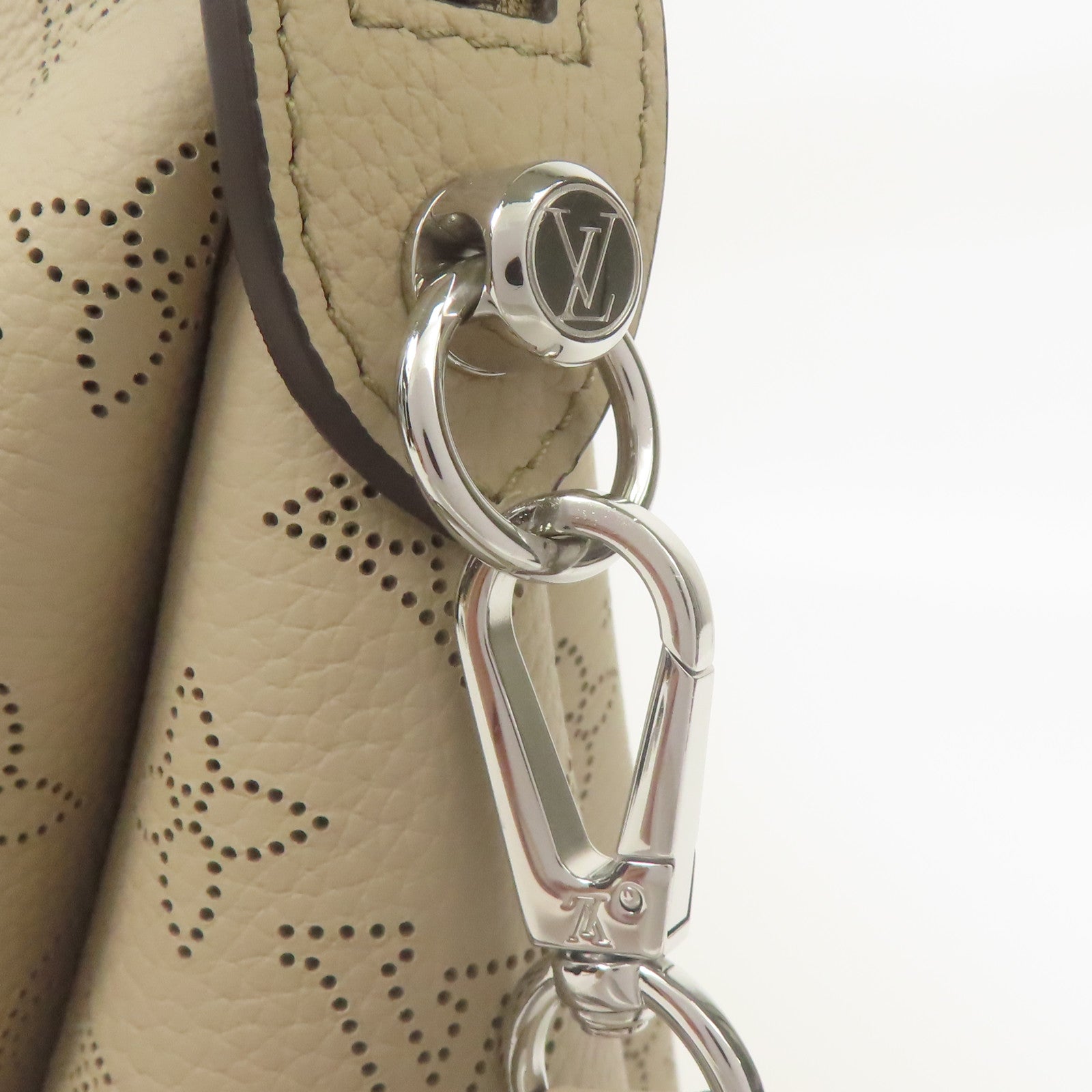 LOUIS VUITTON Mahina Hand It All PM銀扣手挽肩背兩用袋