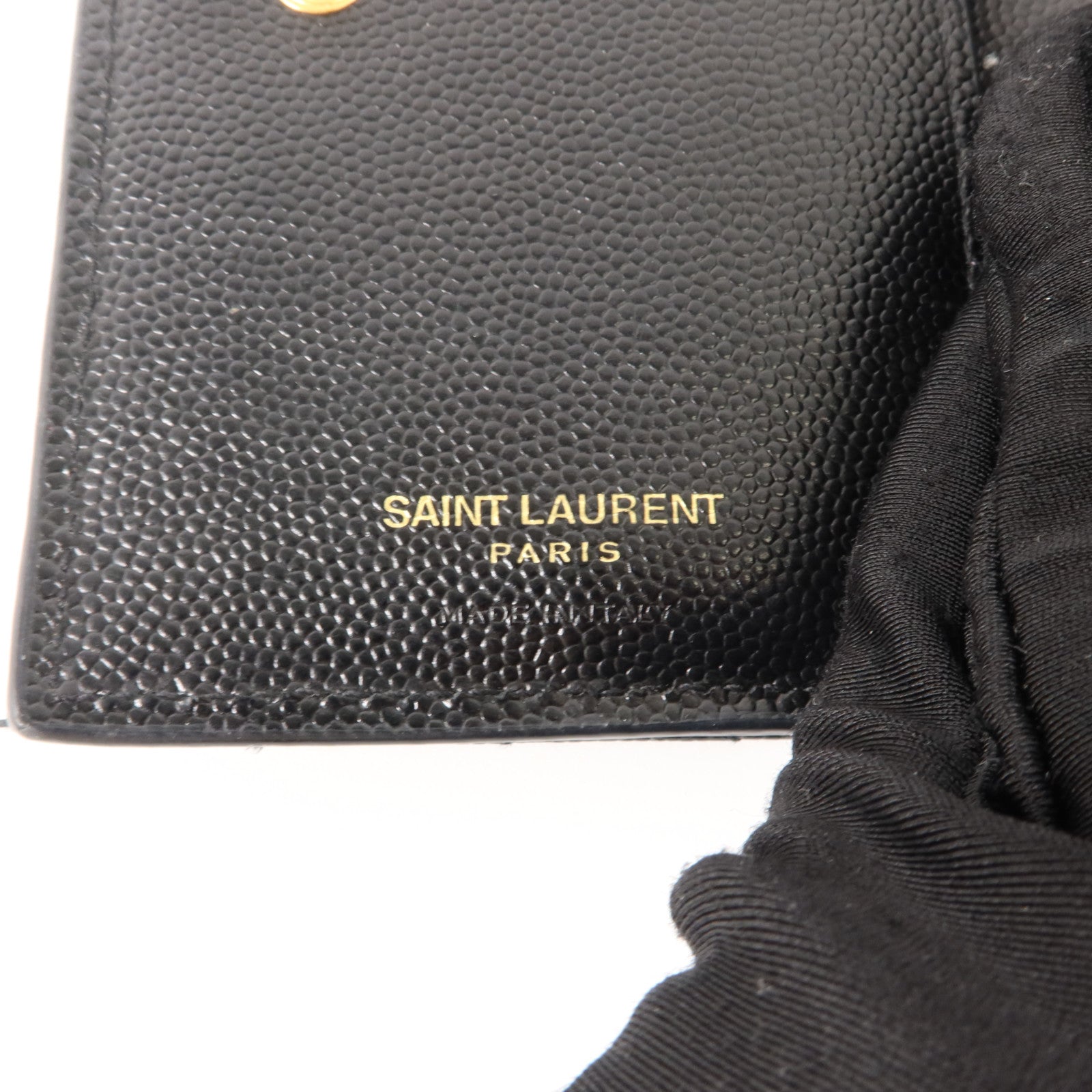 SAINT LAURENT 牛皮皮革Bifold Wallet錢包
