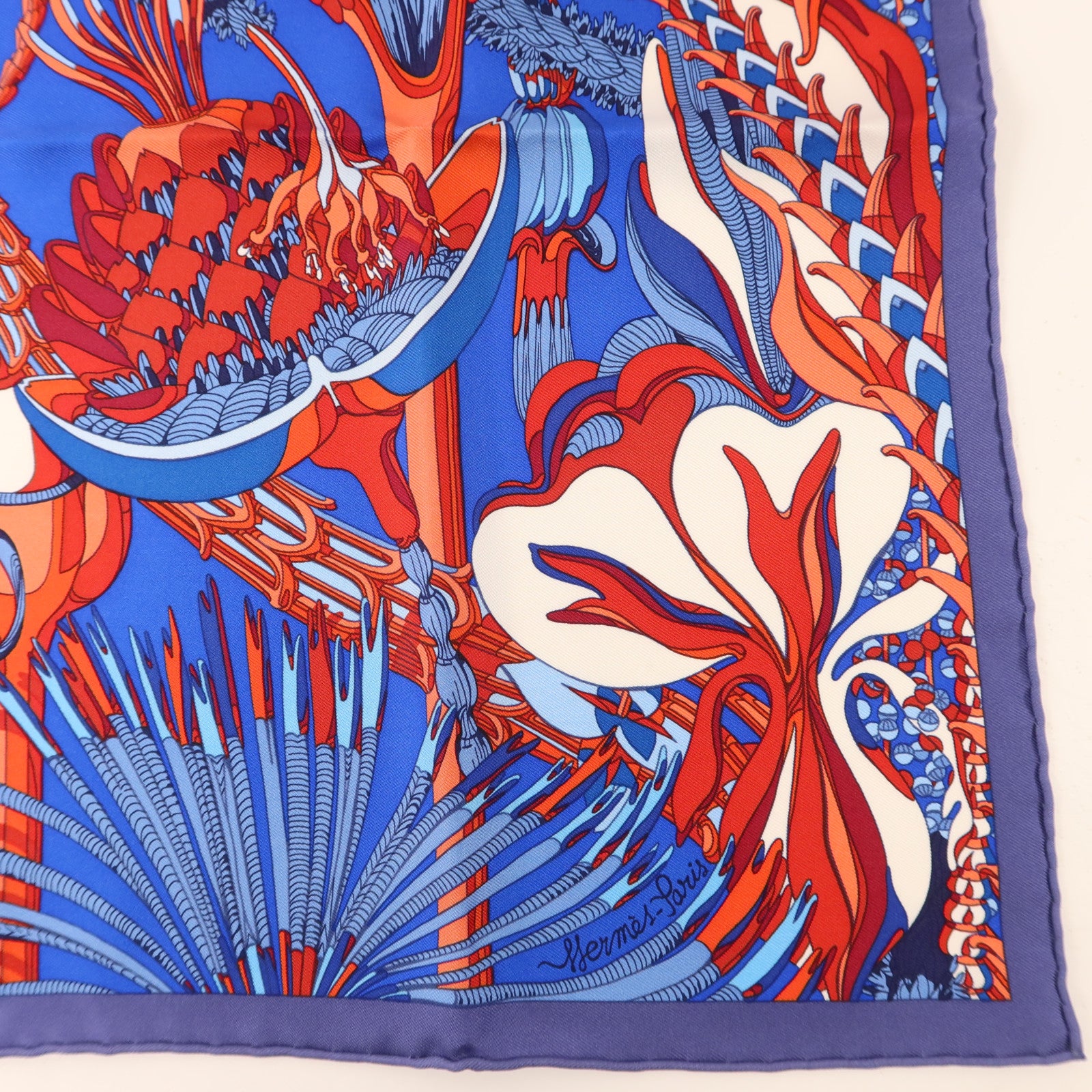 HERMES 絲質Scarf 45x45絲巾