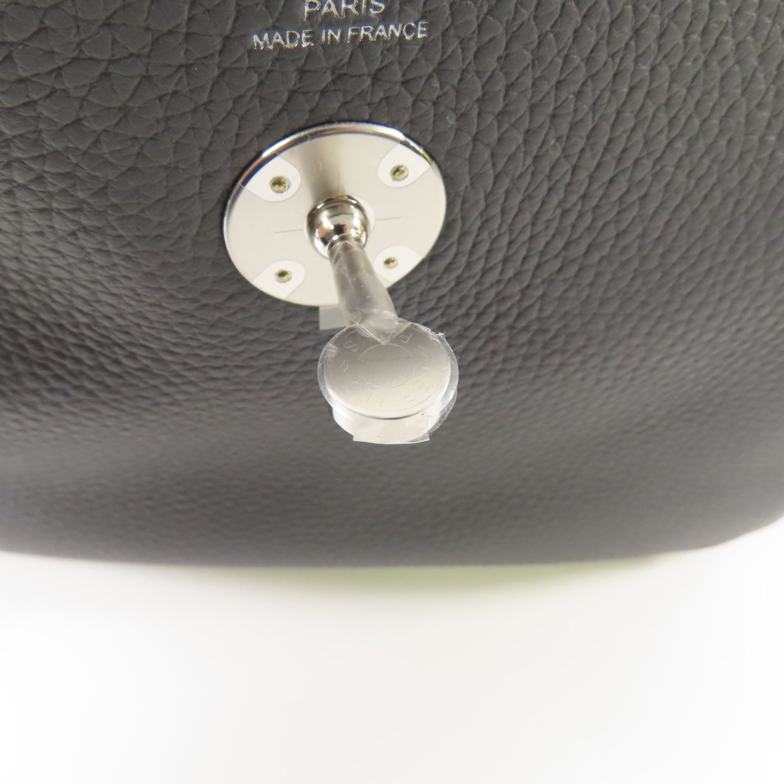 HERMES Clemence皮革Lindy 26手挽肩背兩用袋85 Ardoise