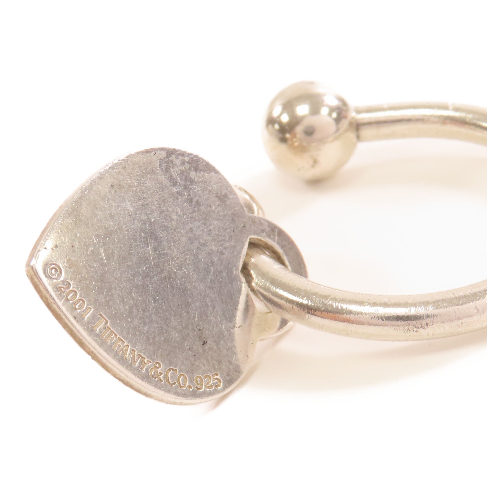 TIFFANY＆CO 925純銀Key Ring鎖匙扣銀色