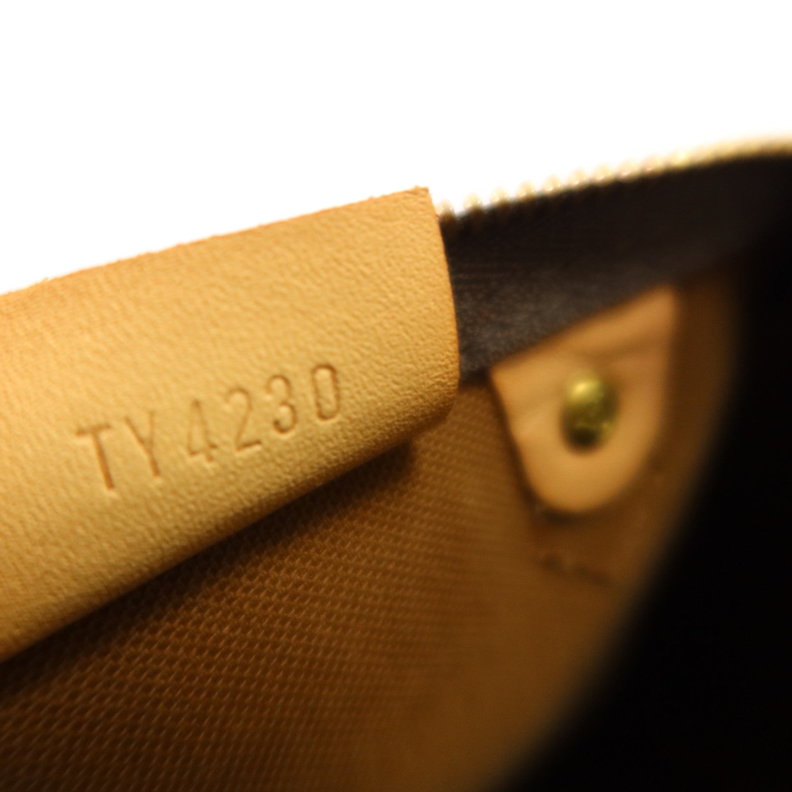 LOUIS VUITTON Monogram Nano Speedy金扣手挽肩背兩用袋