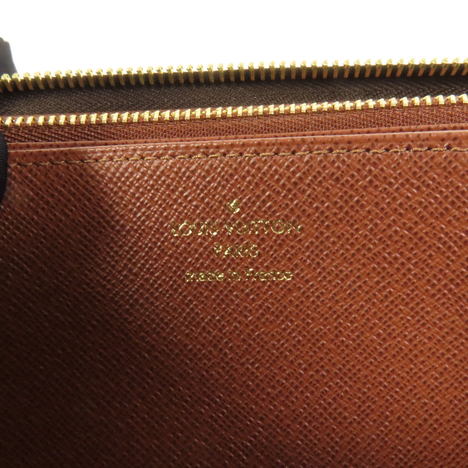 LOUIS VUITTON Monogram Zipper Long Wallet金扣長錢包