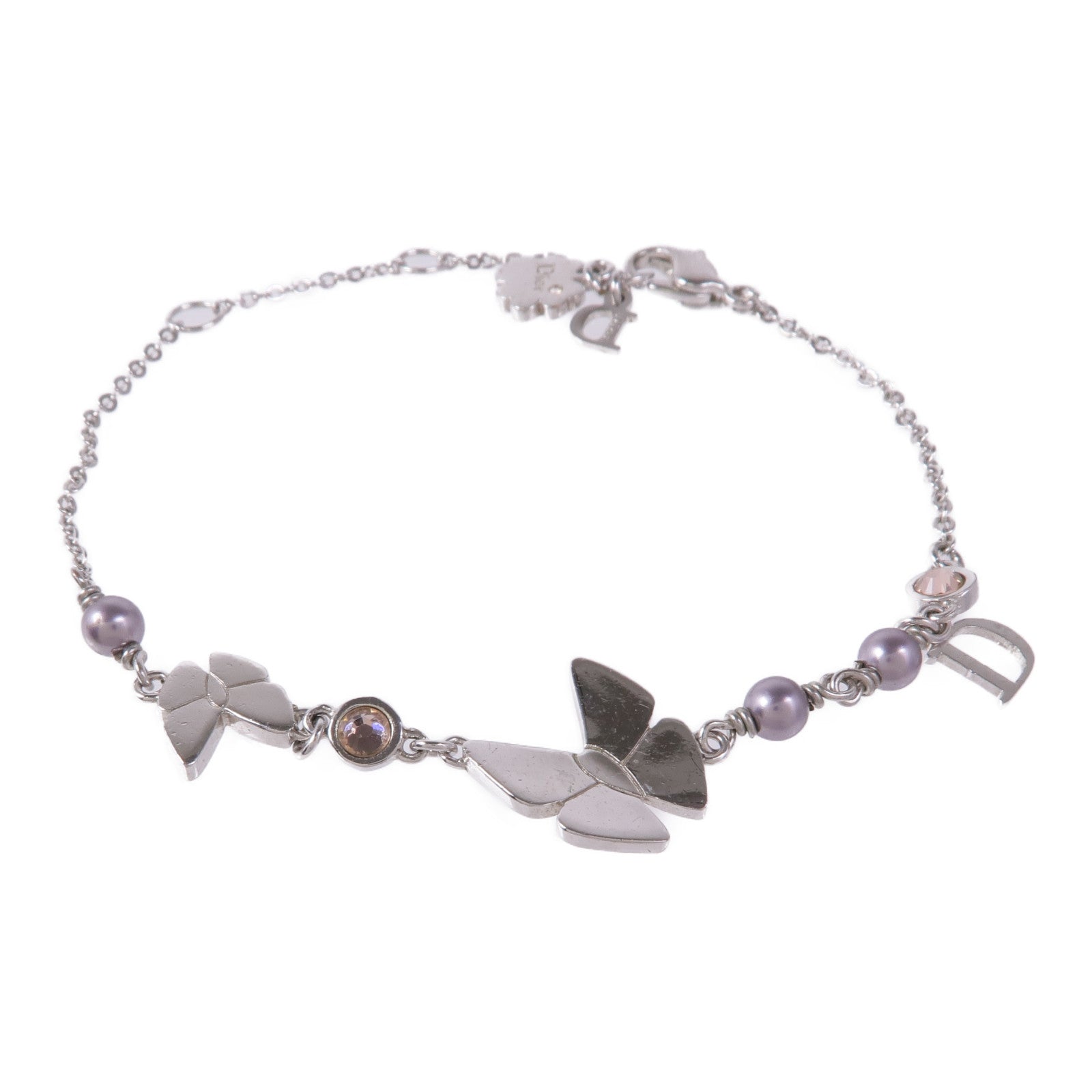 Dior CD Bracelet Metal Silver