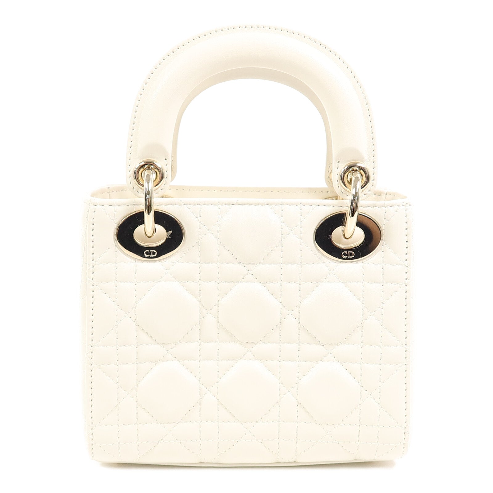 Dior 羊皮皮革Lady Dior Mini肩背袋