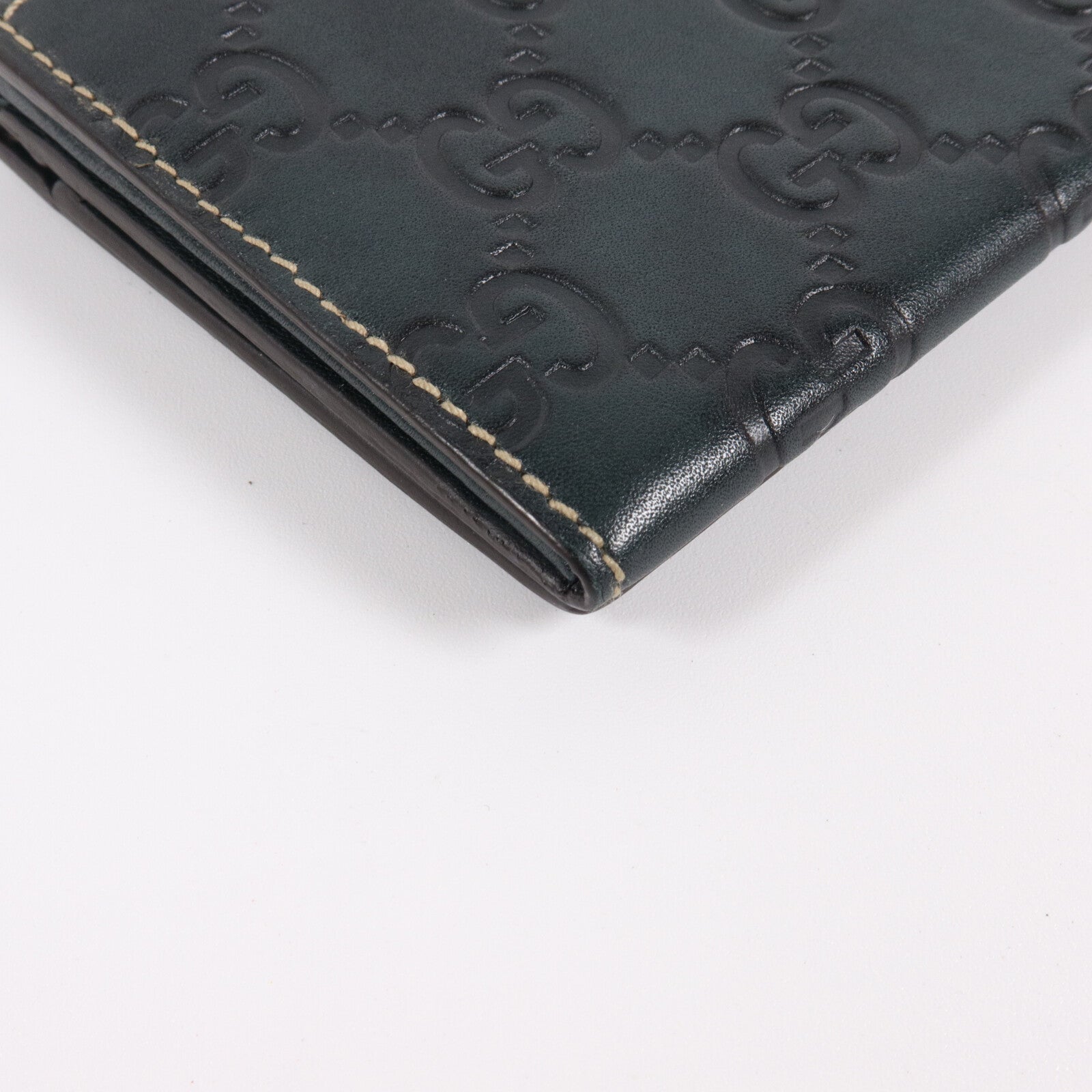 GUCCI 牛皮皮革Guccissima Long Wallet長錢包