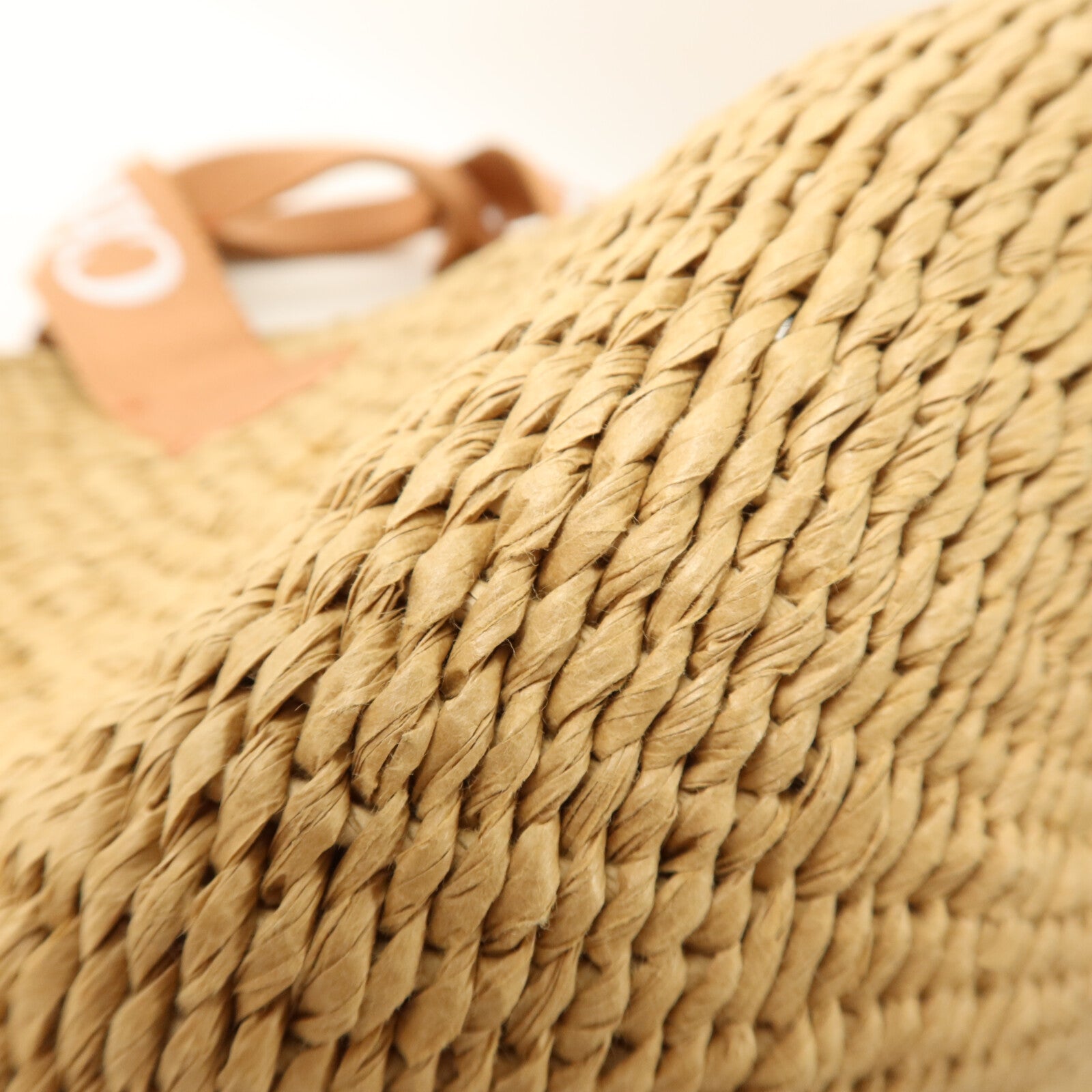 Chloe Raffia Basket Bag手挽袋