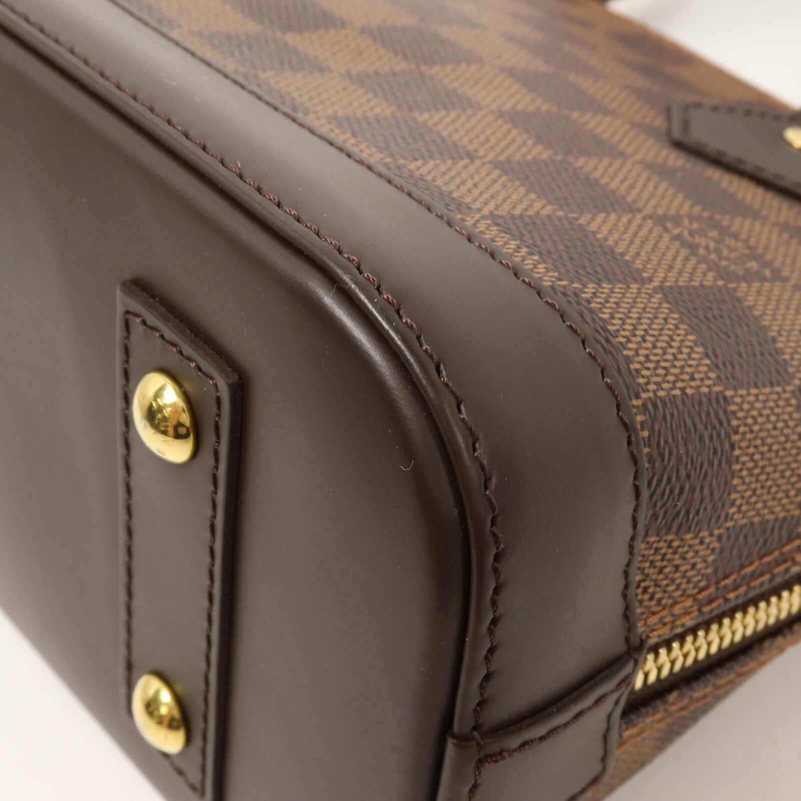 LOUIS VUITTON Damier Alma BB手挽肩背兩用袋