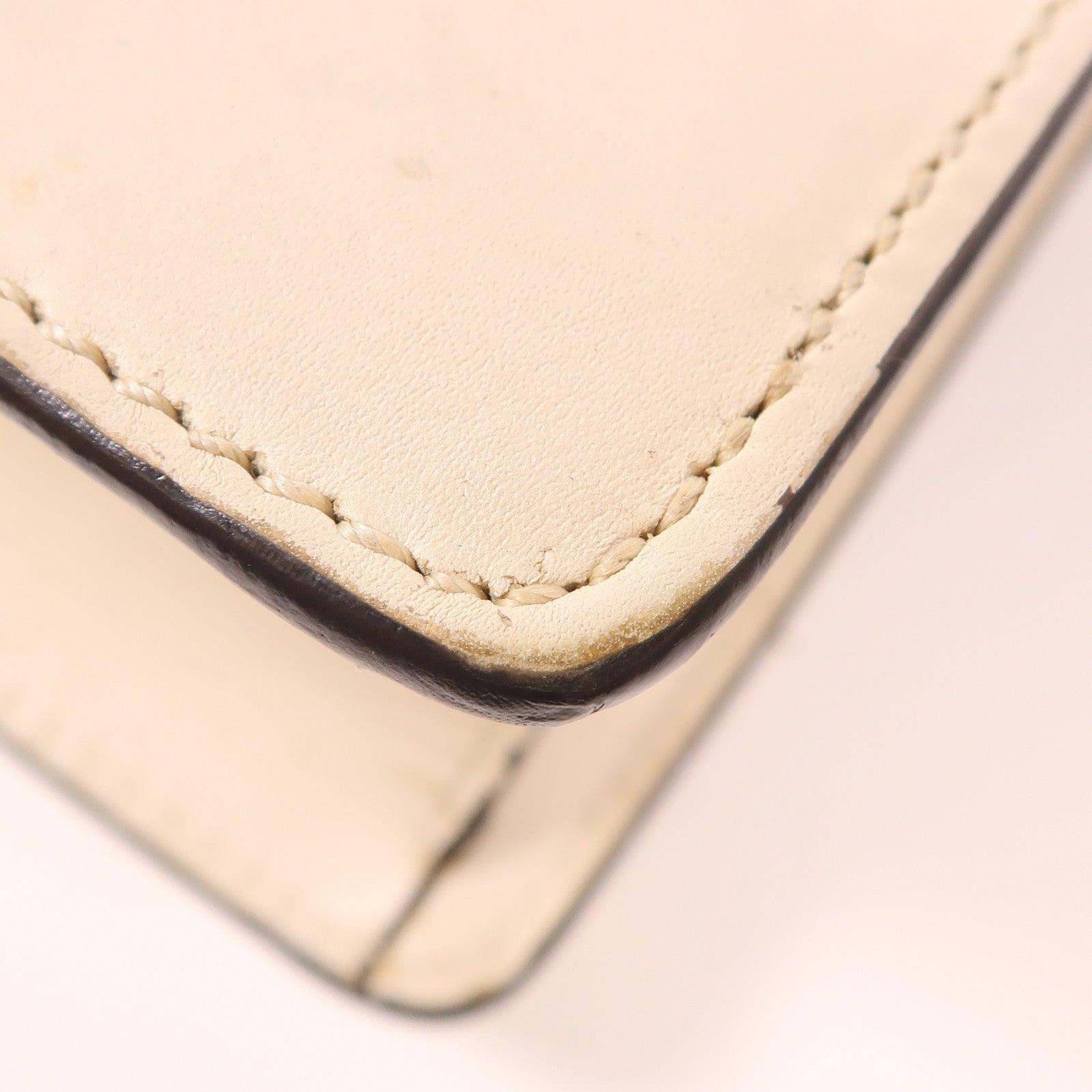 GUCCI GG GHW Sylvie Chain Shoulder Bag 431666 Calfskin Leather Beige