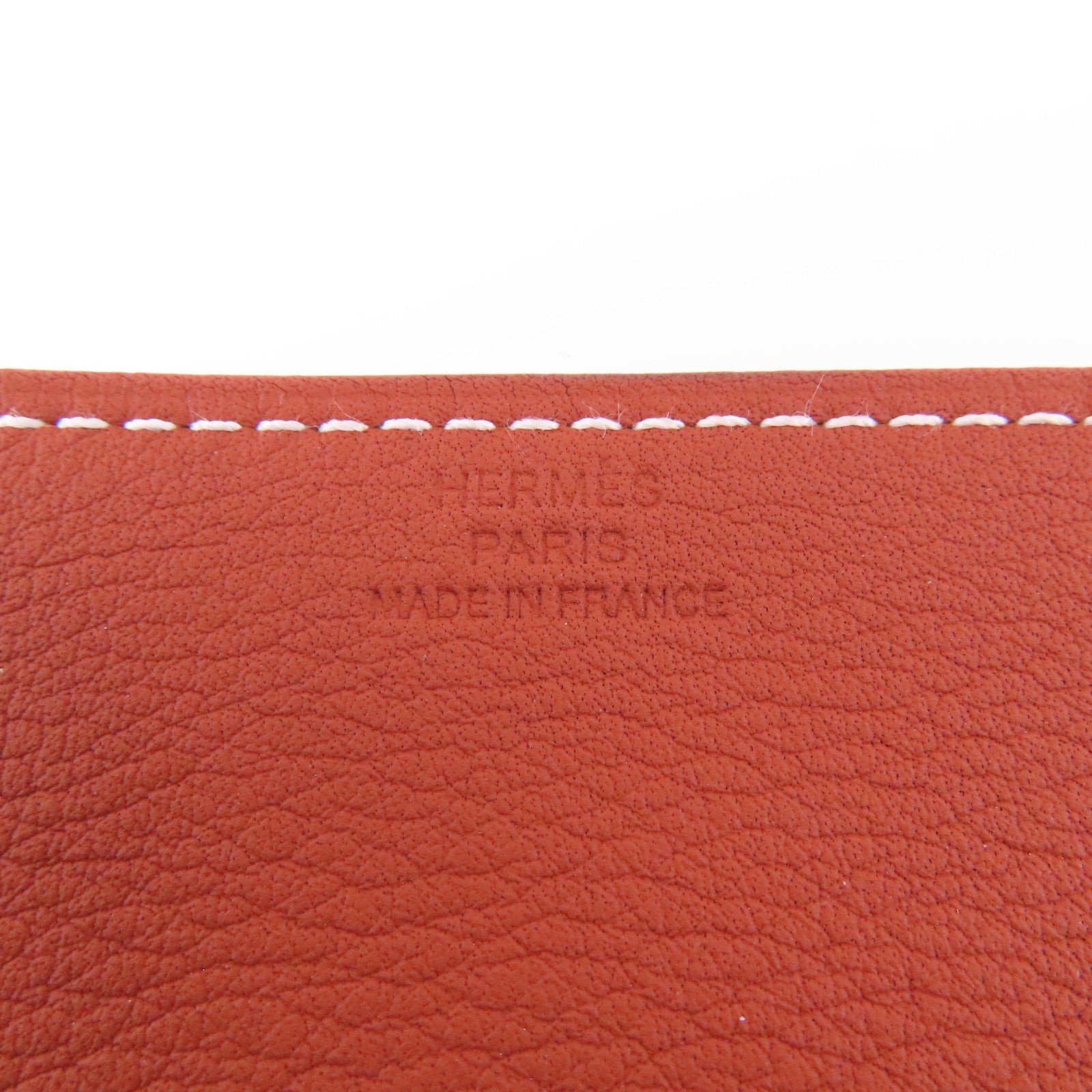 HERMES Clemence皮革In The Loop Change Tray銀扣托盤