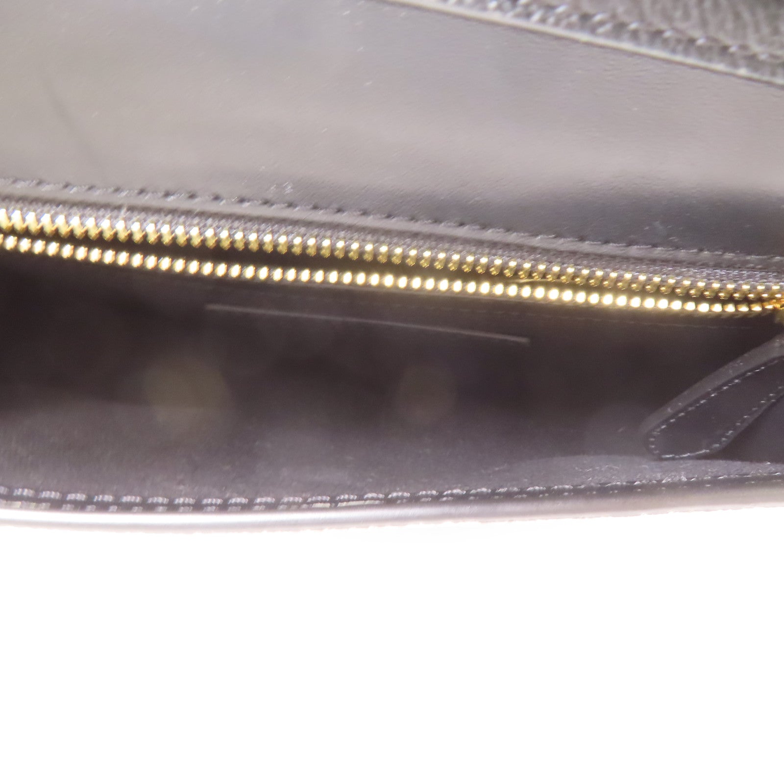 BURBERRY 塗層帆布Shoulder Bag金扣肩背袋黑色/米色