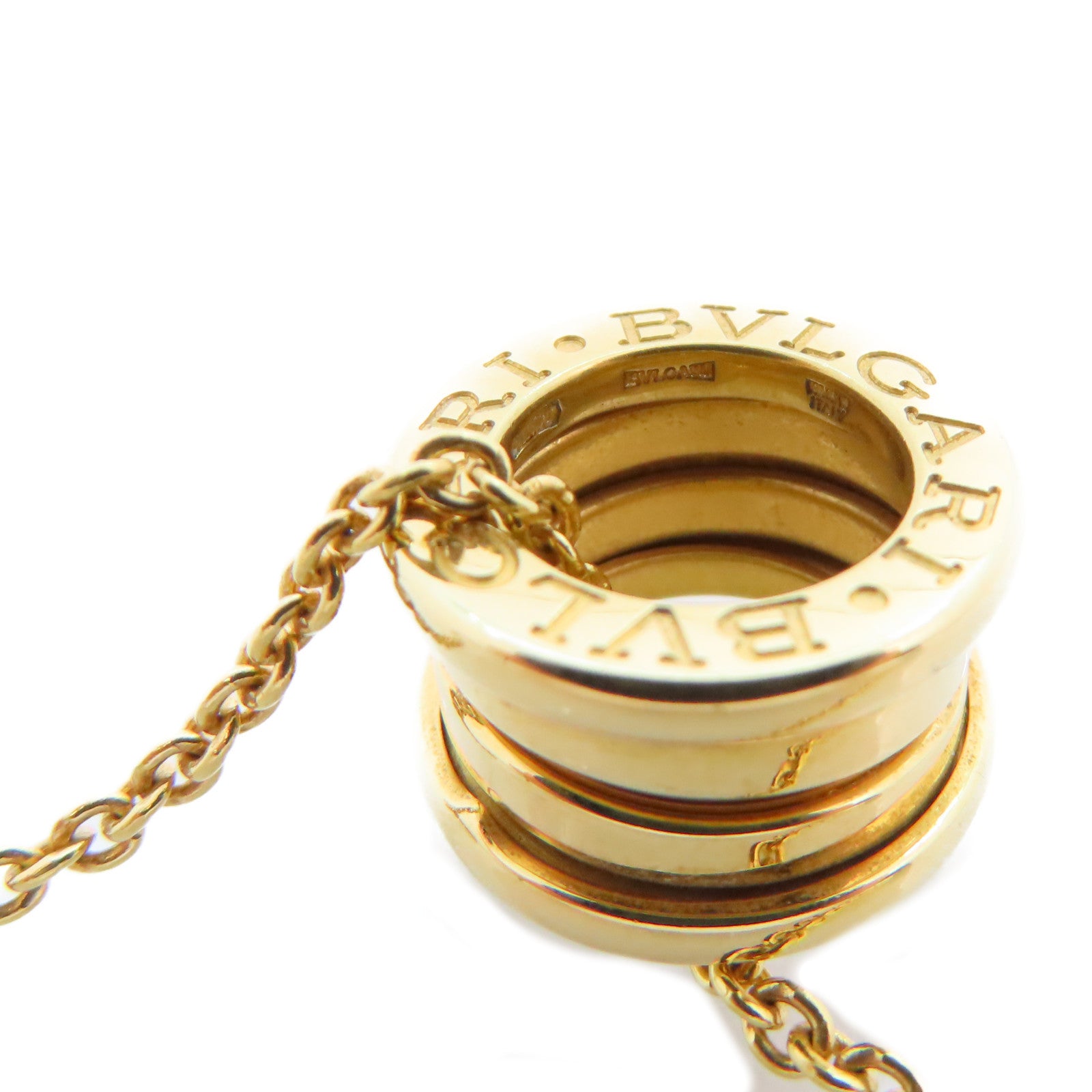 BVLGARI 18K黃金B-zero1 Necklace金扣項鏈