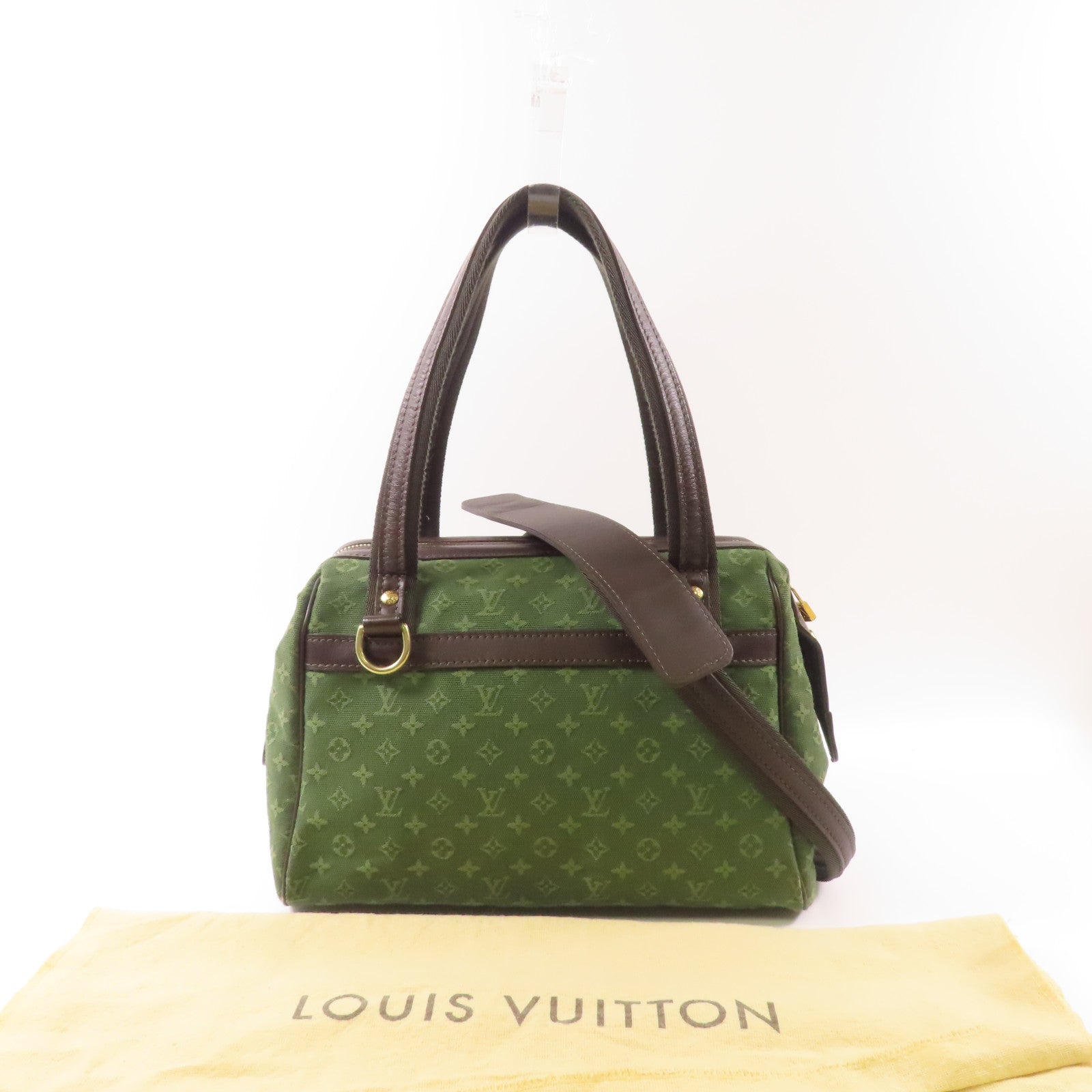LOUIS VUITTON Monogram Mini Josephine PM金扣手挽肩背兩用袋