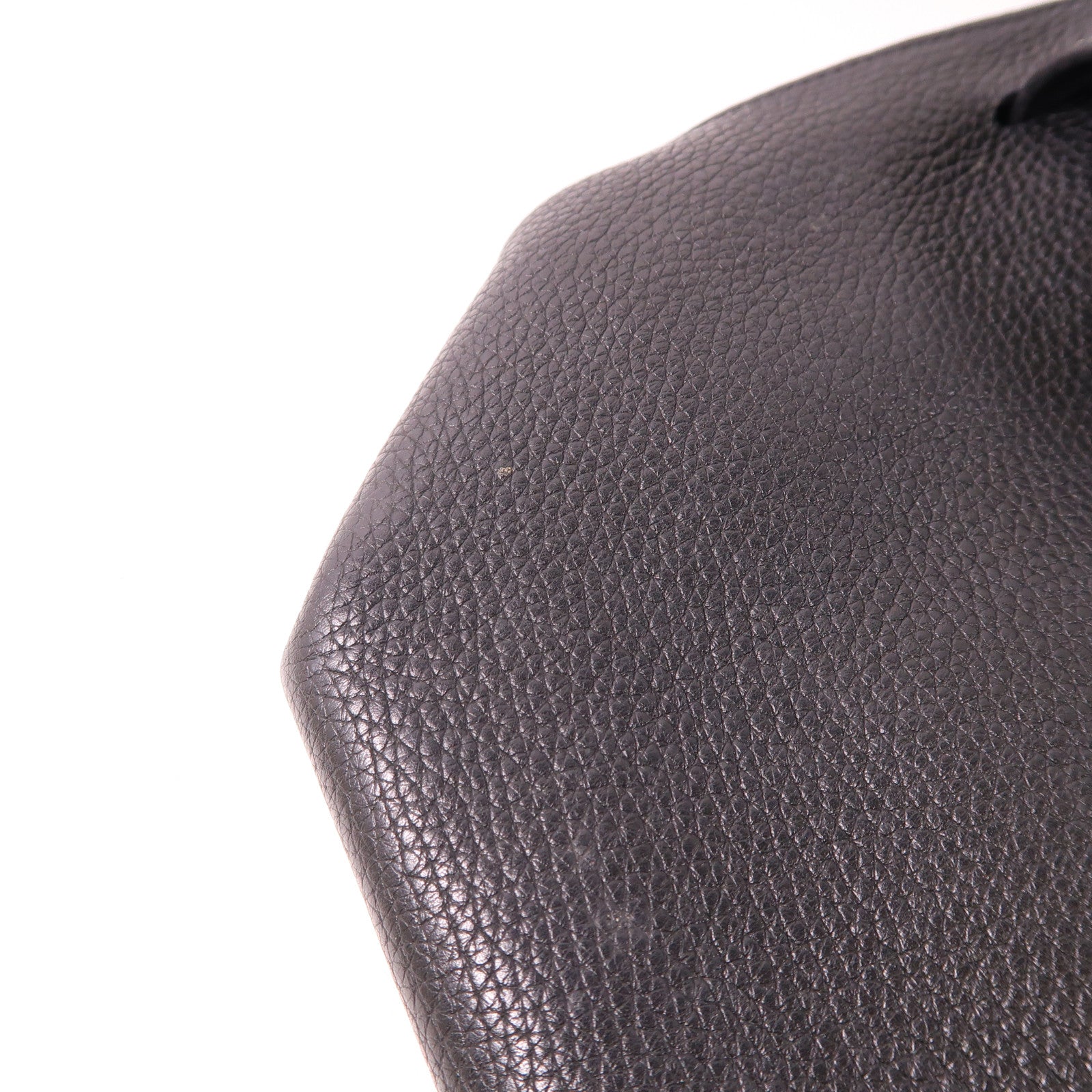 LOEWE SHW Shoulder Bag Calfskin Leather Black