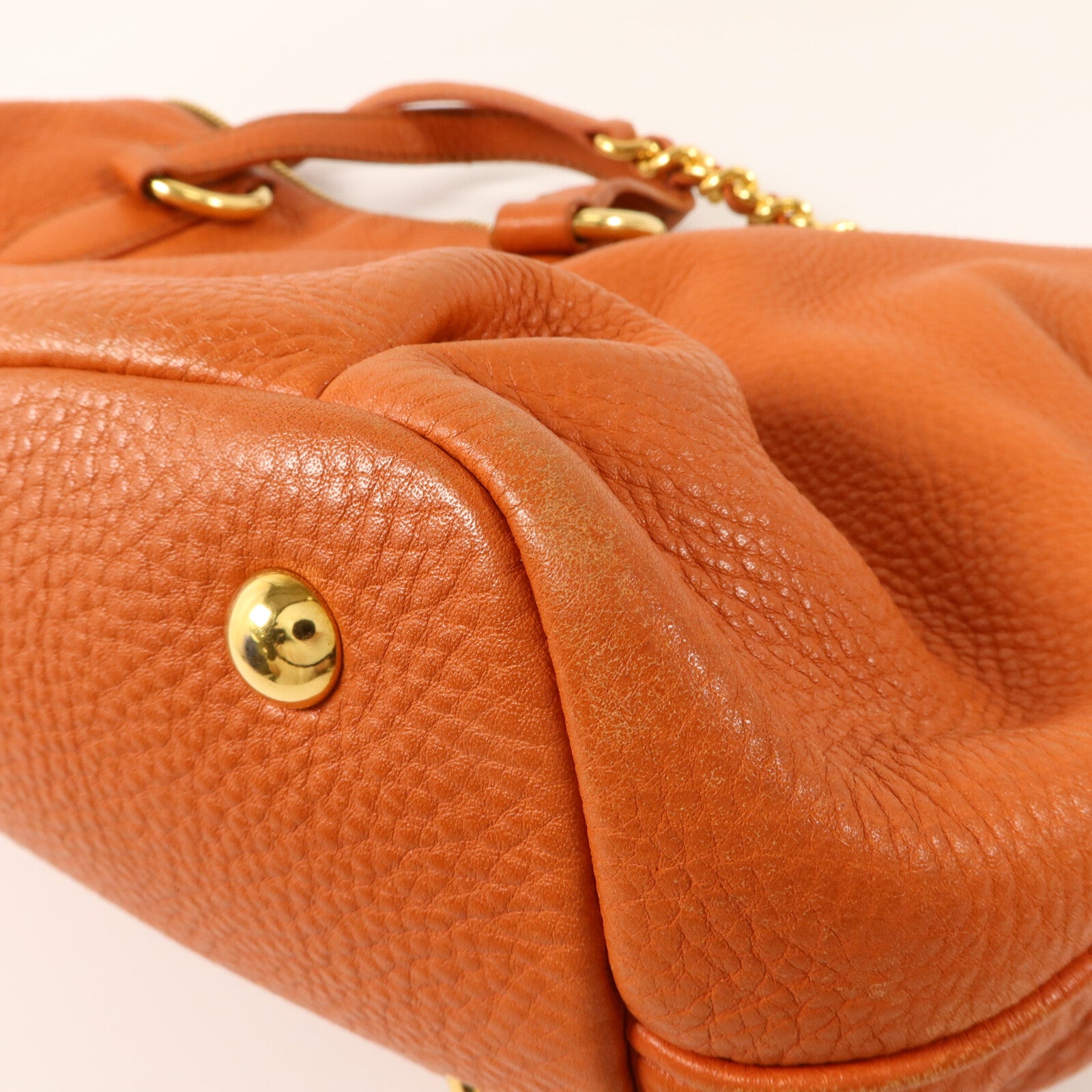 Miu Miu 牛皮皮革Shoulder Bag手挽肩背兩用袋