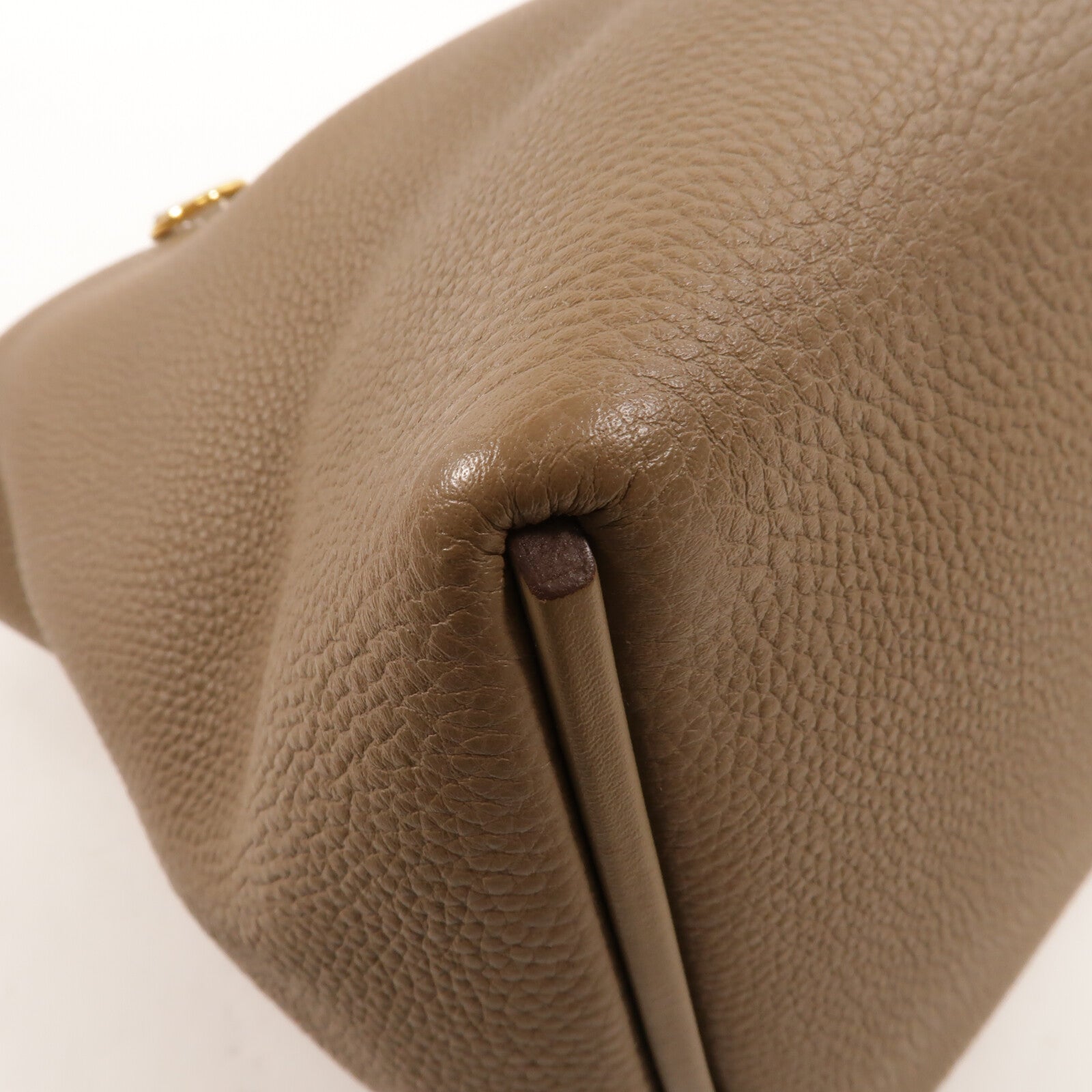 HERMES Clemence皮革24/24 29cm手挽肩背兩用袋Etoupe