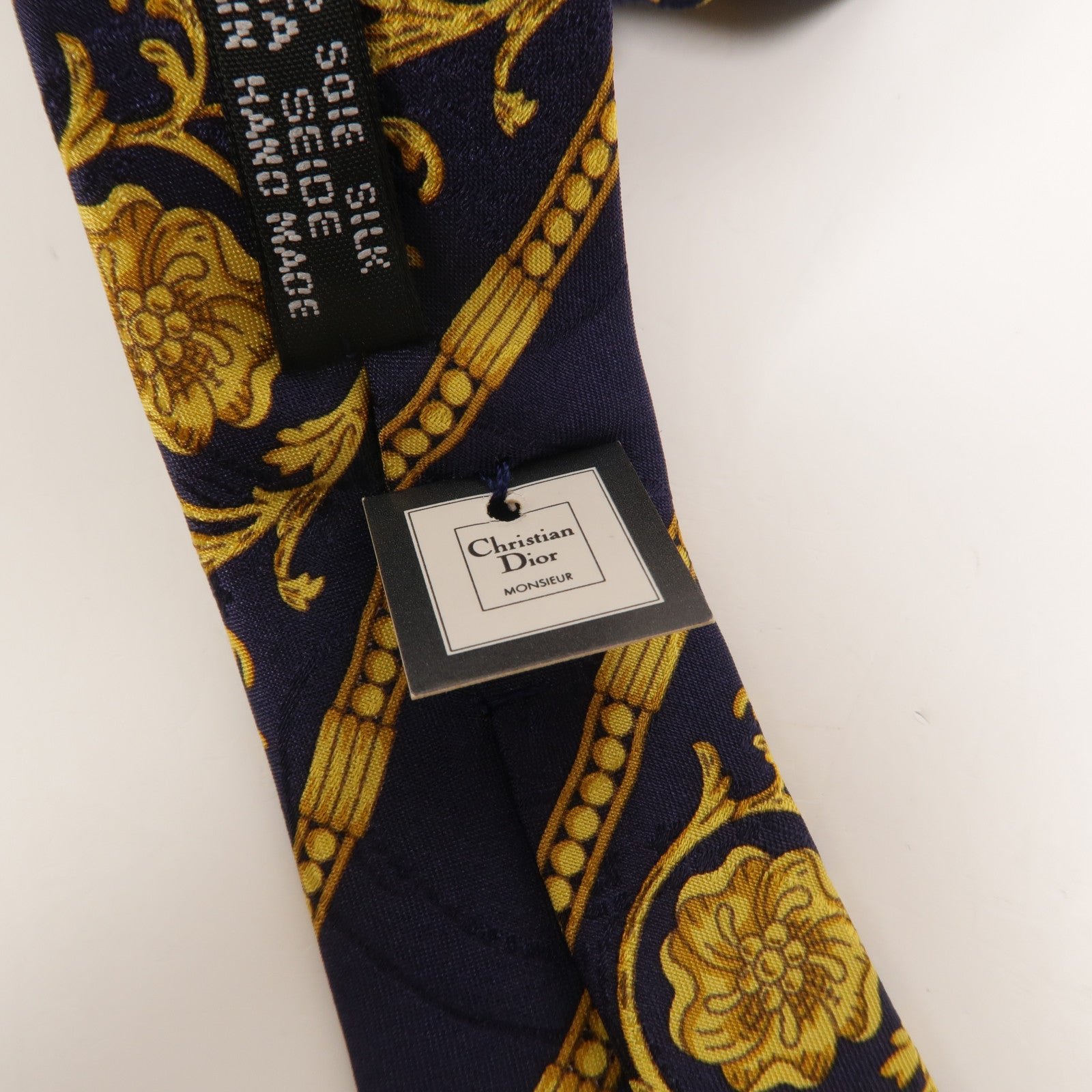Dior 絲質Monsieur Tie & Pocket Square領帶
