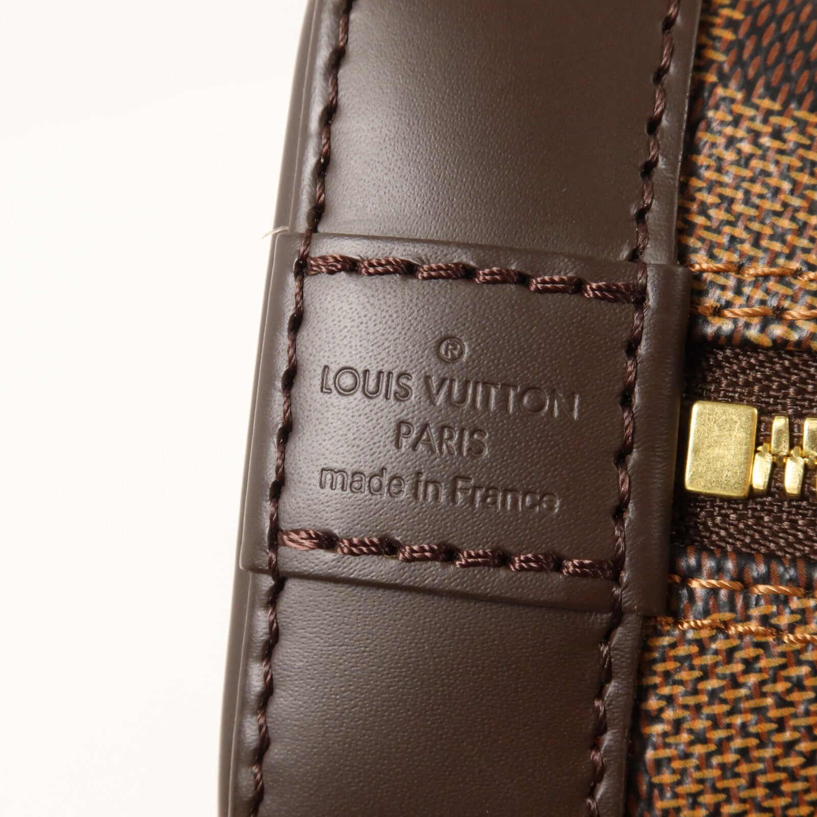 LOUIS VUITTON Damier Alma BB手挽肩背兩用袋