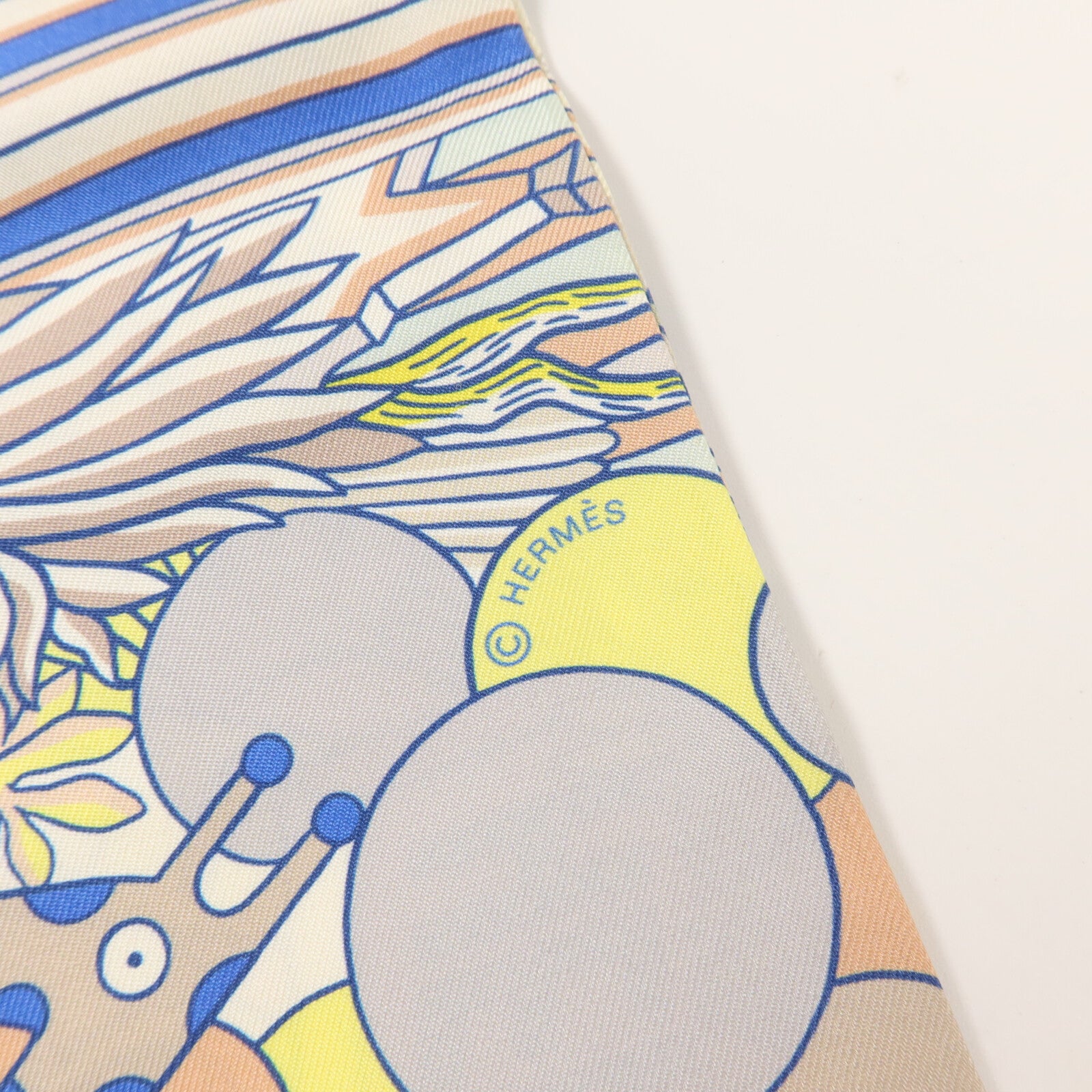 HERMES 絲質Maxi Twilly絲巾