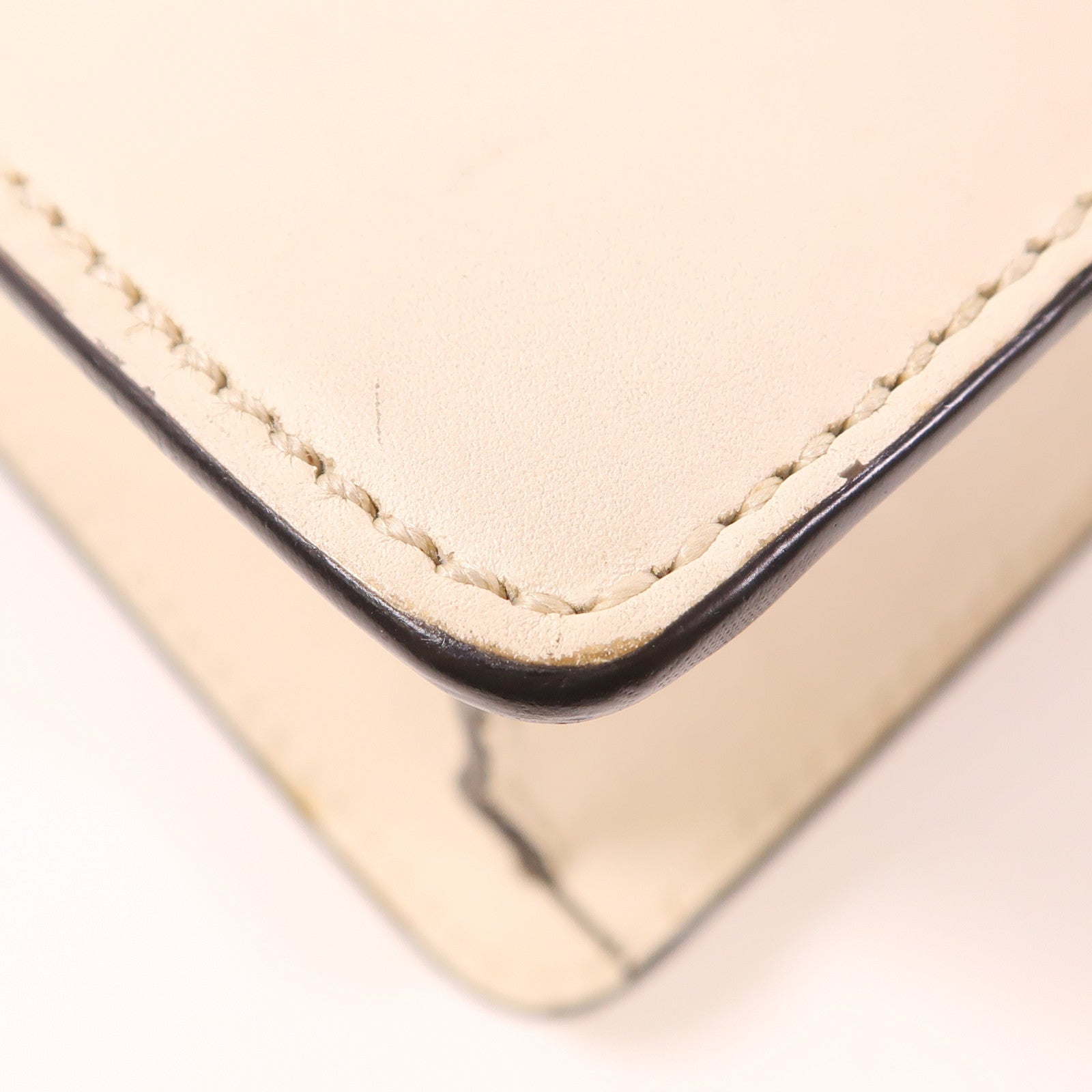 GUCCI GG GHW Sylvie Chain Shoulder Bag 431666 Calfskin Leather Beige