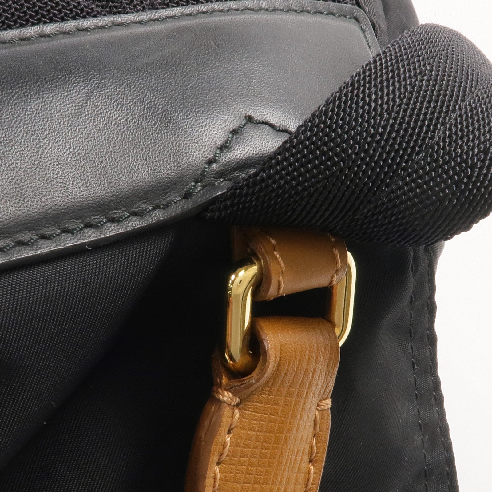 BURBERRY 尼龍Backpack金扣背包