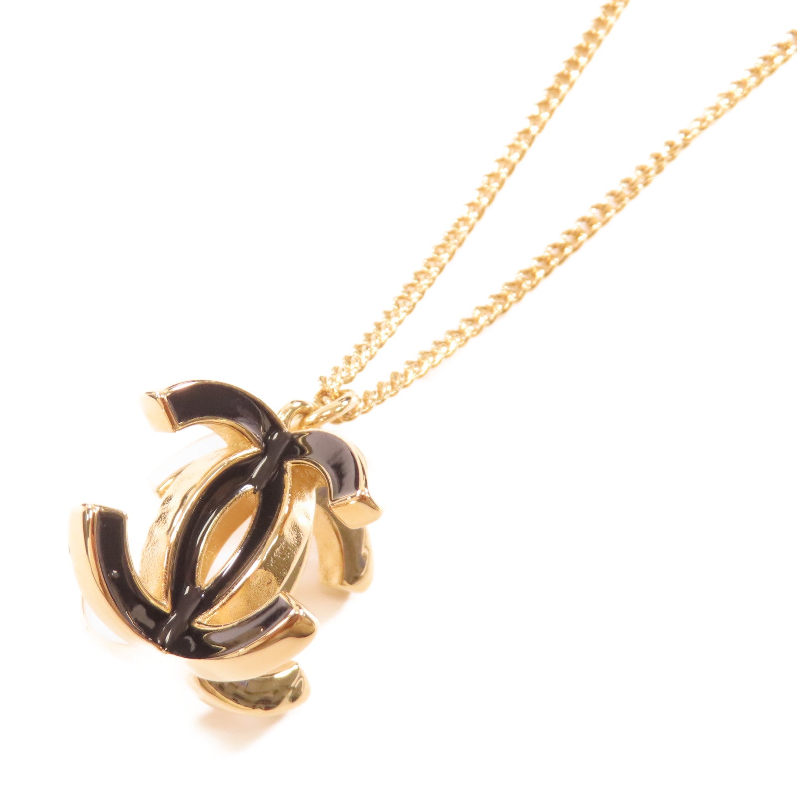 CHANEL 金屬Necklace項鍊金色